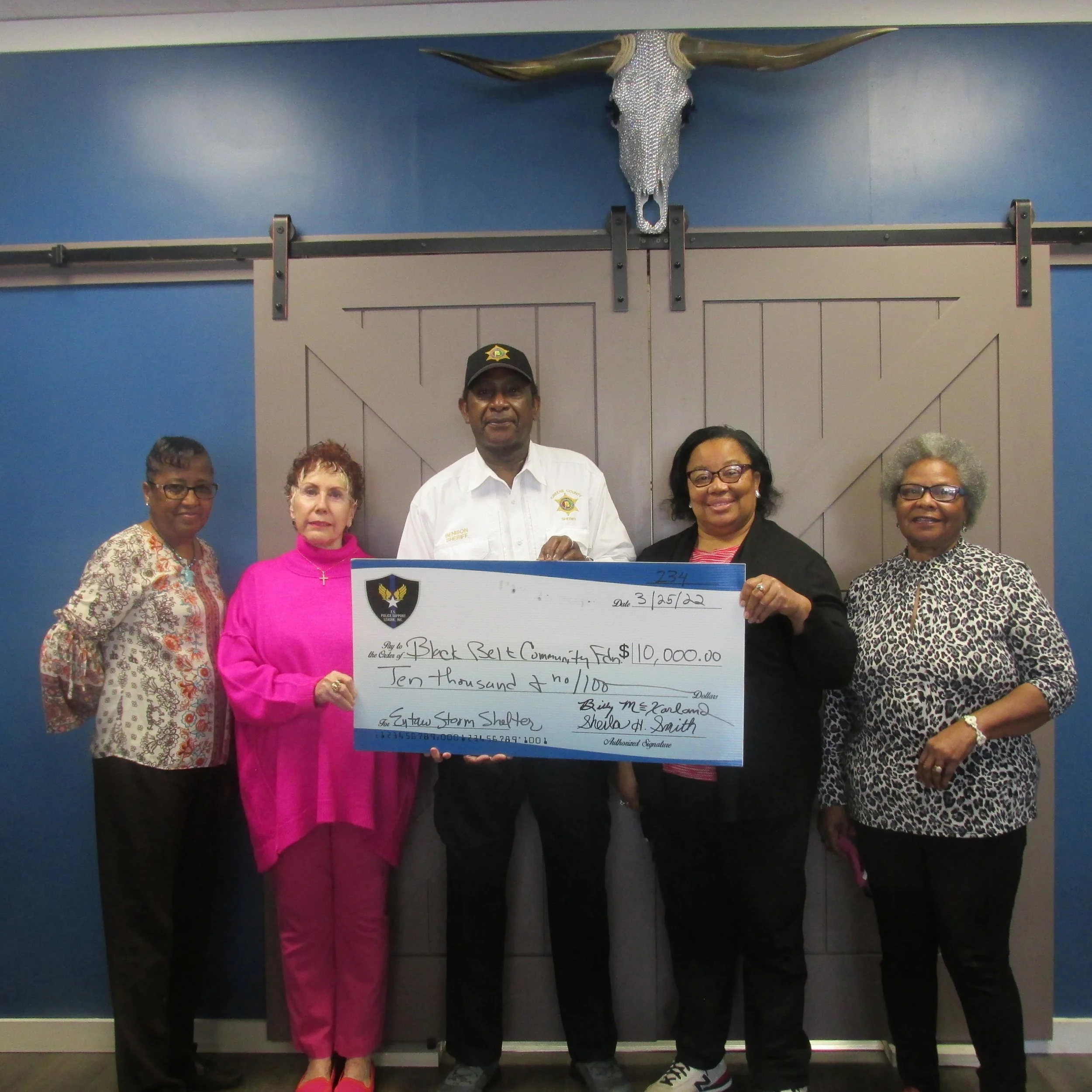 TSPSL Provides Support For New Eutaw Storm Shelter