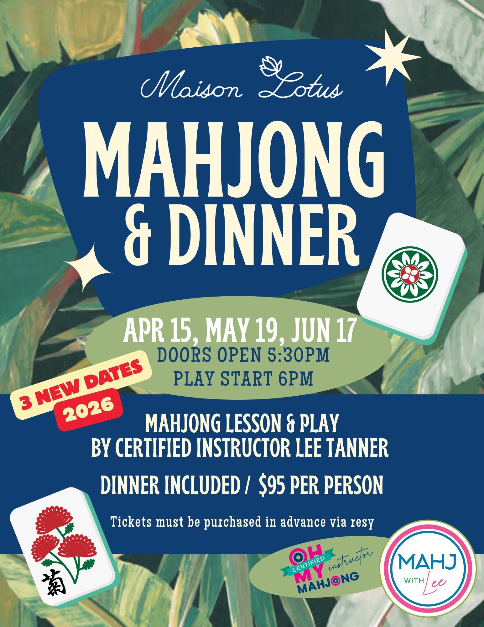 Mahjong at Maison Lotus