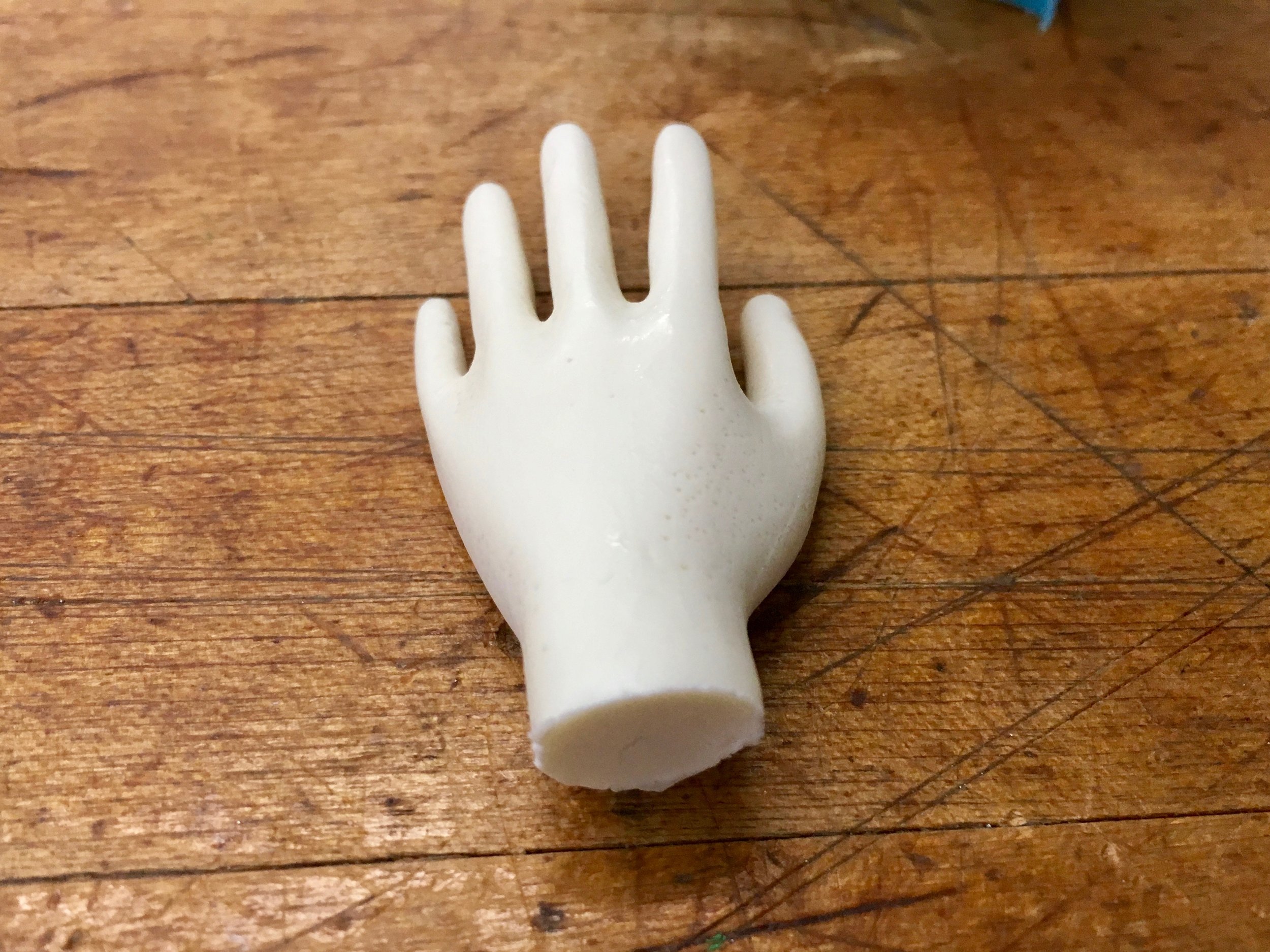 Close up of first good cast.