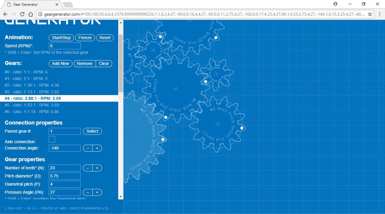 Gear generation