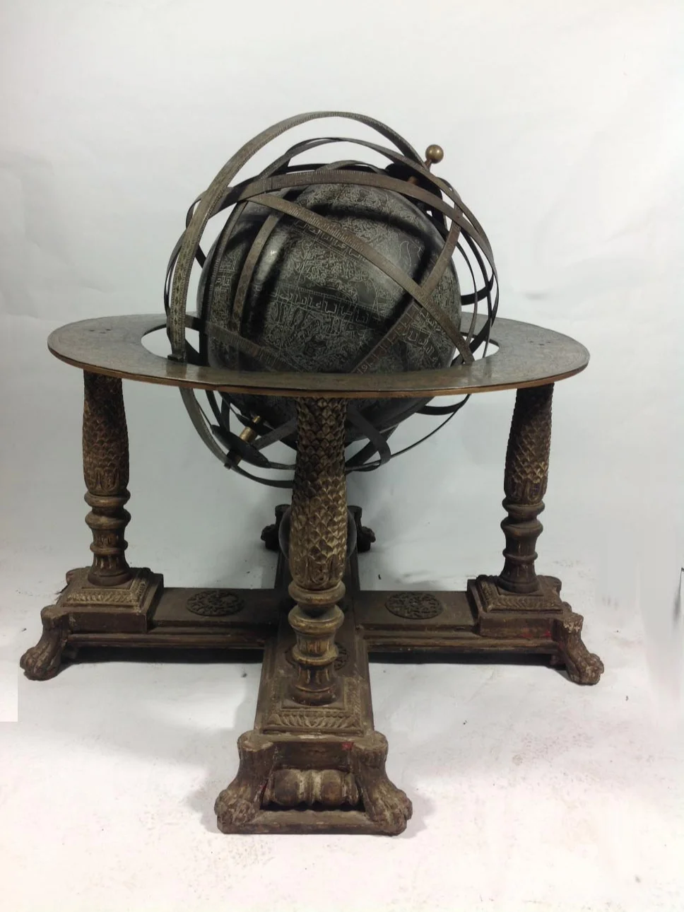 Cast Bronze Persian Astrolab