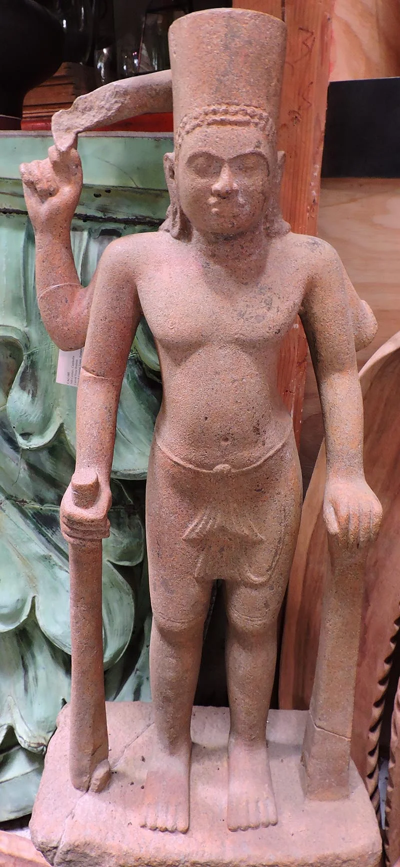 Carved Stone Brahma, 16th C.