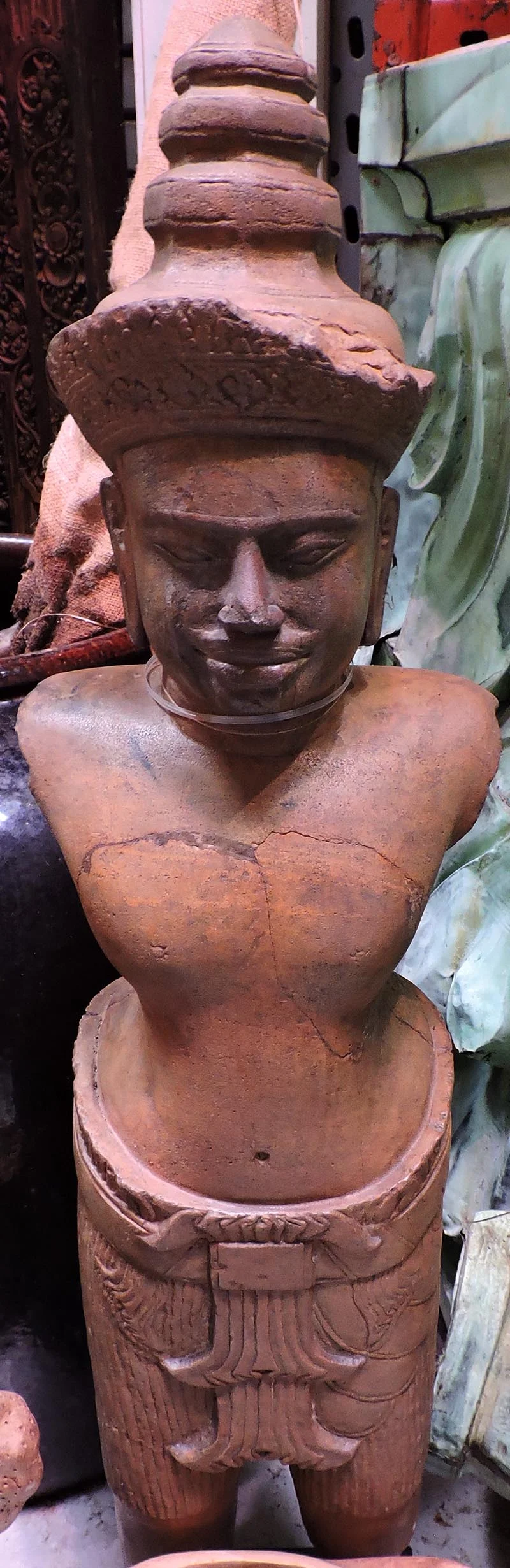 Khmer Stone Vishnu, Cambodia