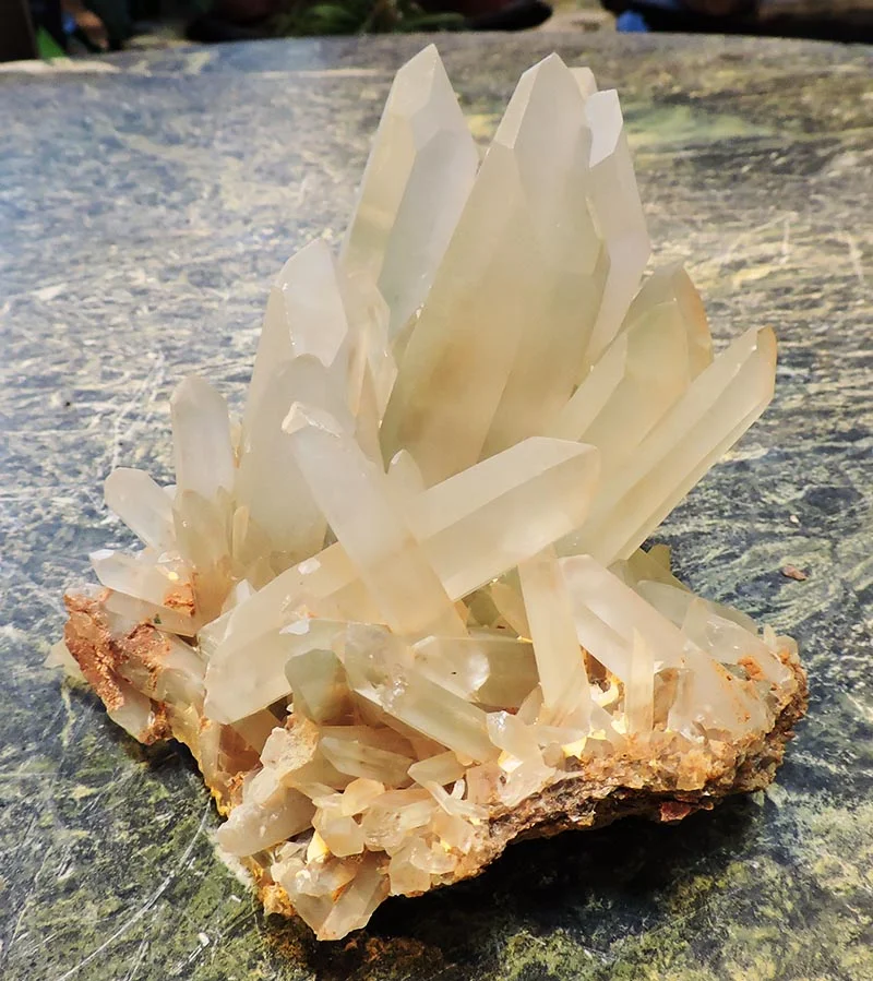 Frosted Clorite Cluster, Madagascar