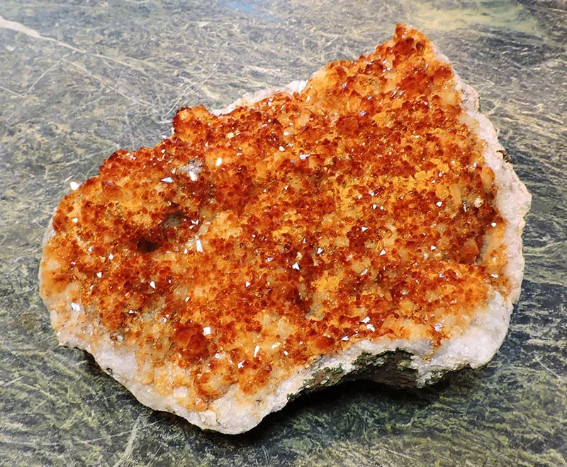 Large Citrine Table Topper