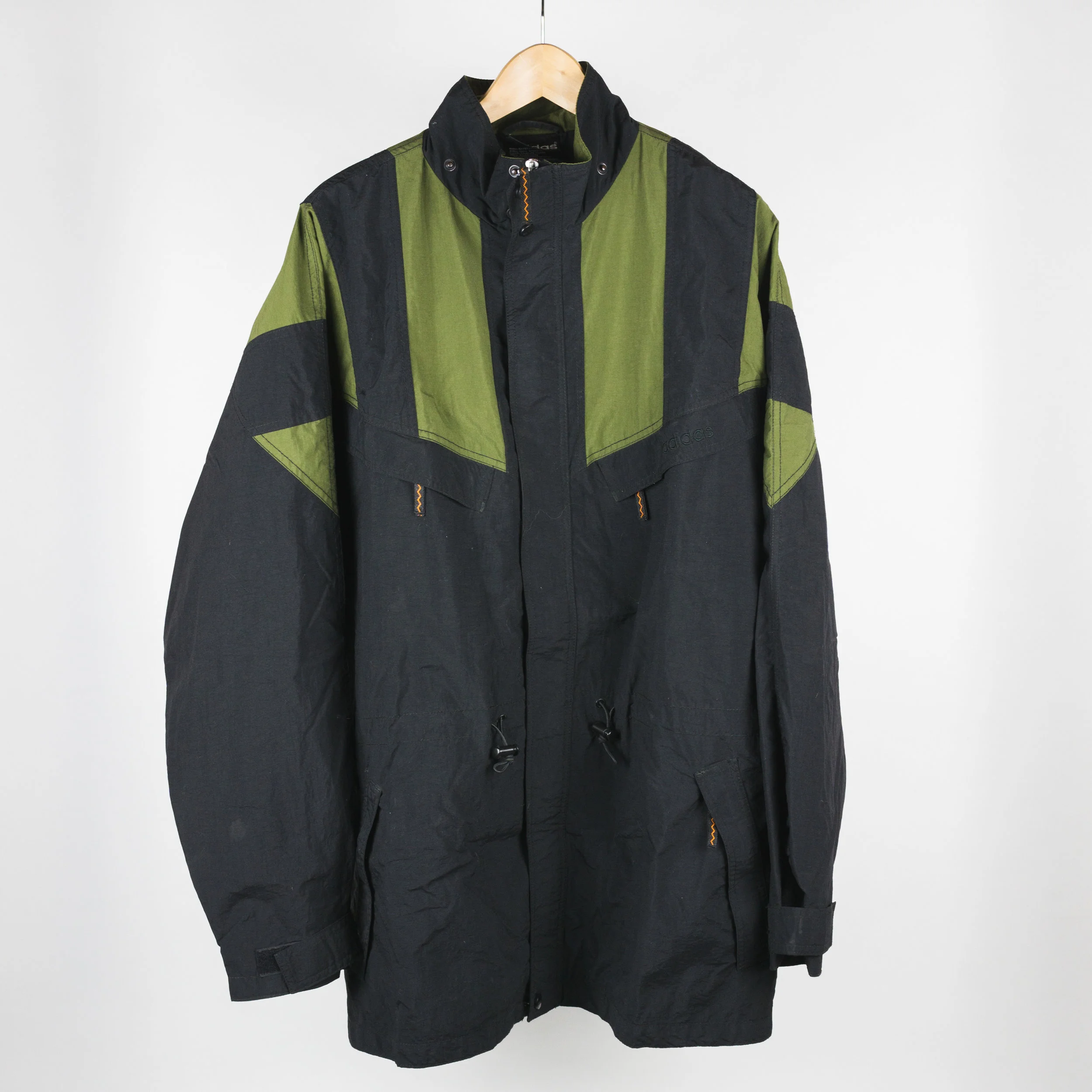 Sz XL Vintage Adidas Full-Zip Jacket