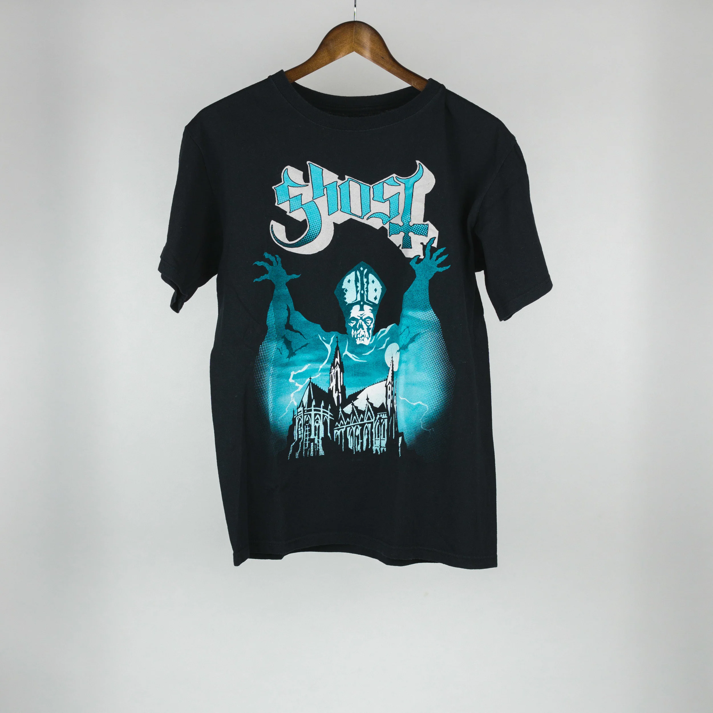 Sz M Vintage Ghost Band Tee