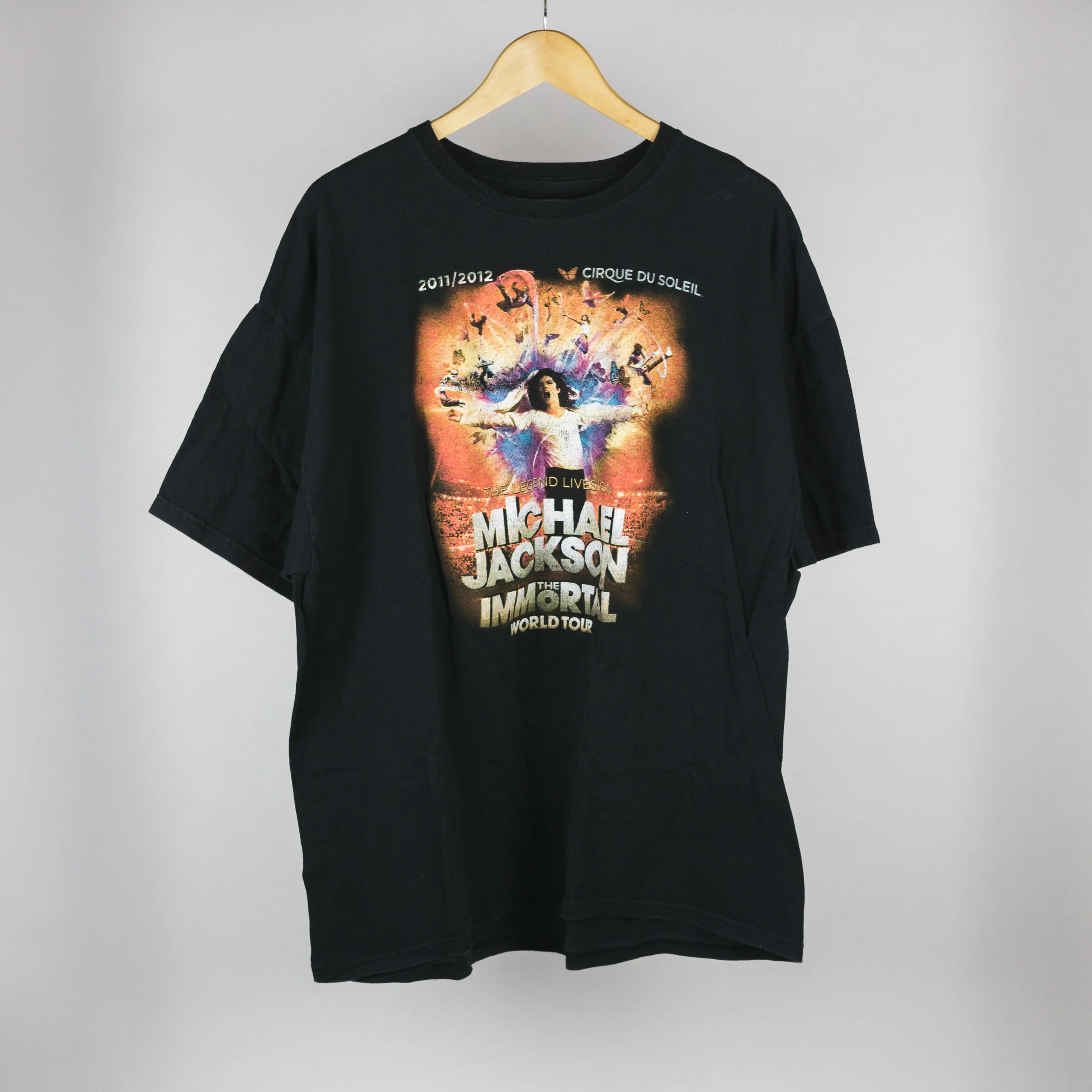 Sz 2XL Vintage Style Michael Jackson "Immortal" Tour Tee