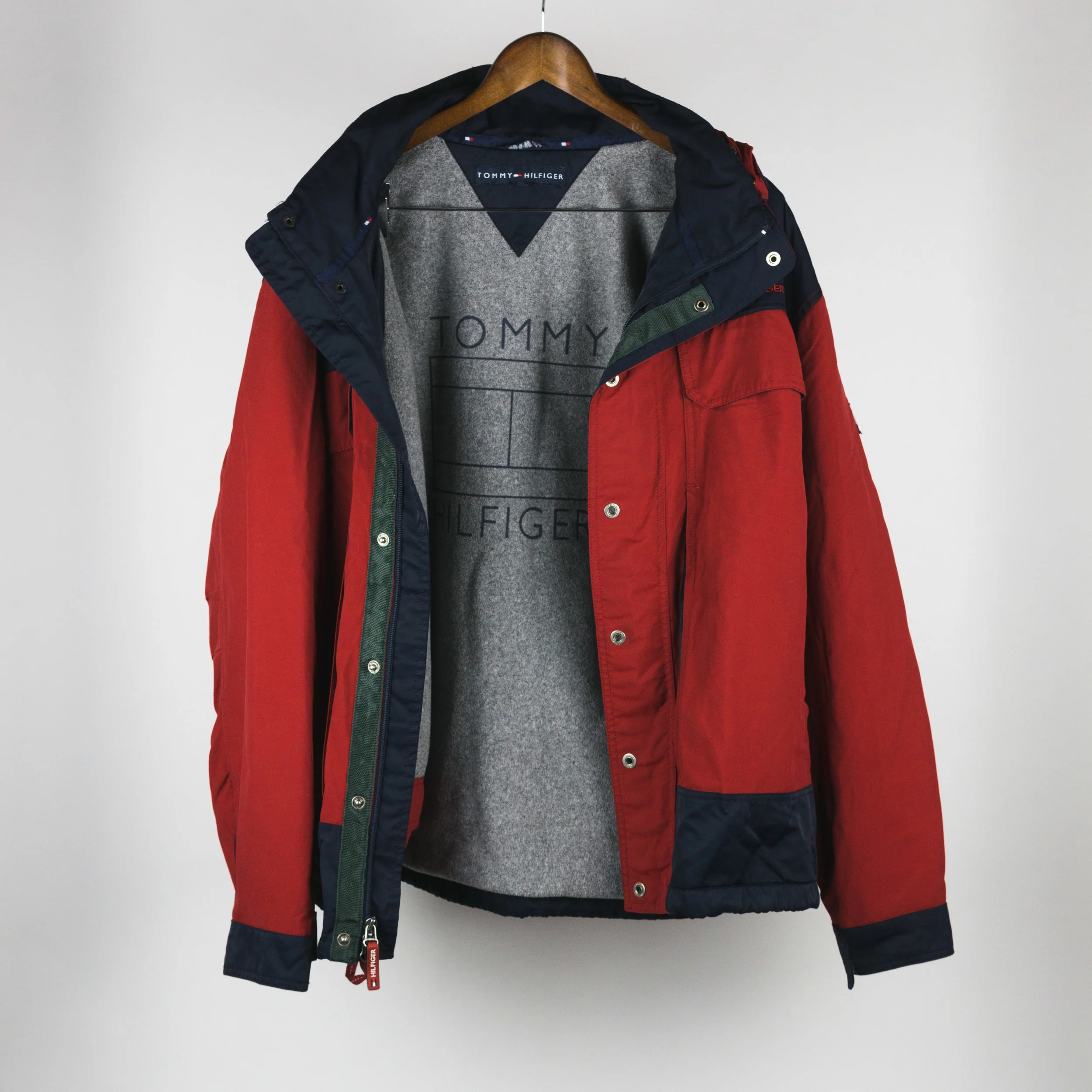 Sz XL Vintage Tommy Hilfiger Winter Coat