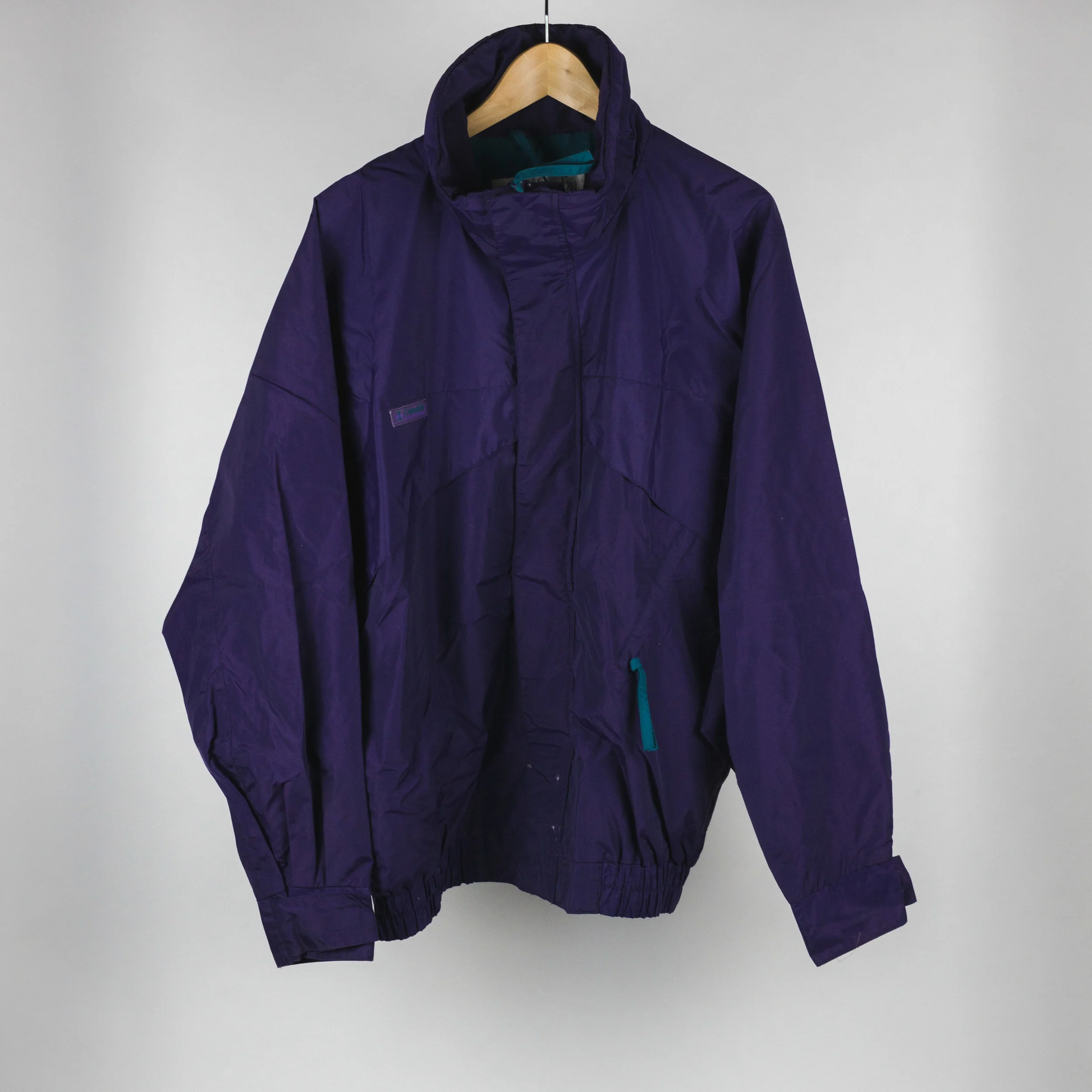 Sz Xl Vintage Columbia Whirlibird Shell Winter Jacket