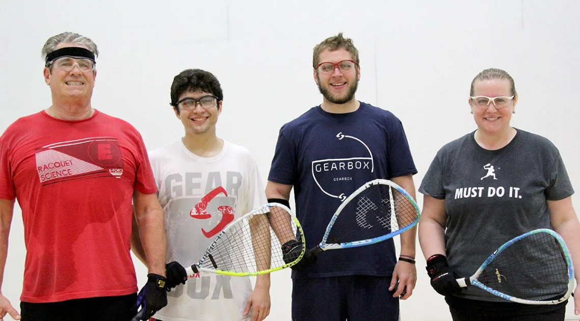 (Left to Right) Barry Clyde, Francisco Troncoso, Jake Bredenbeck and Kim Randolph