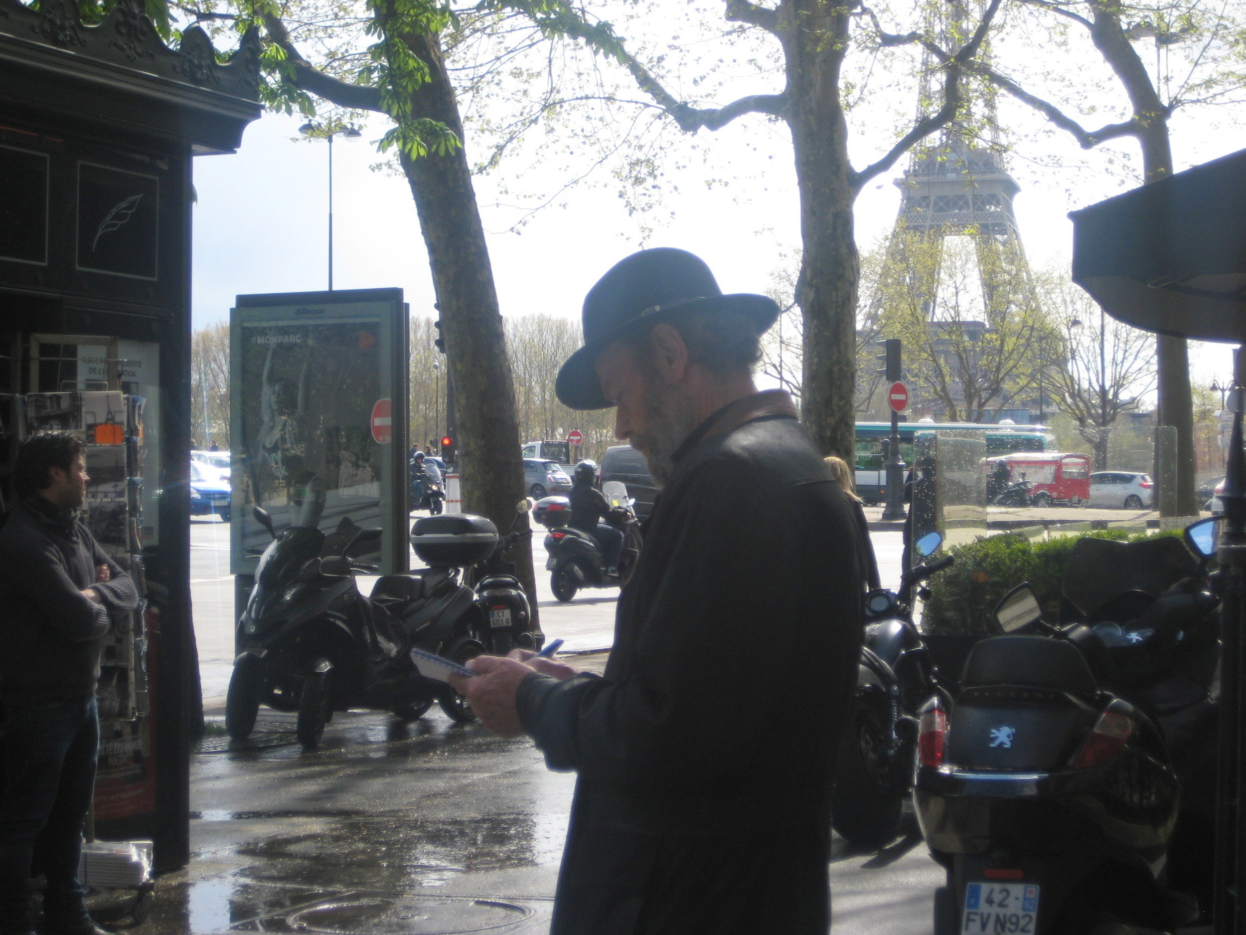 A rainy day in the Chaillot Quartier