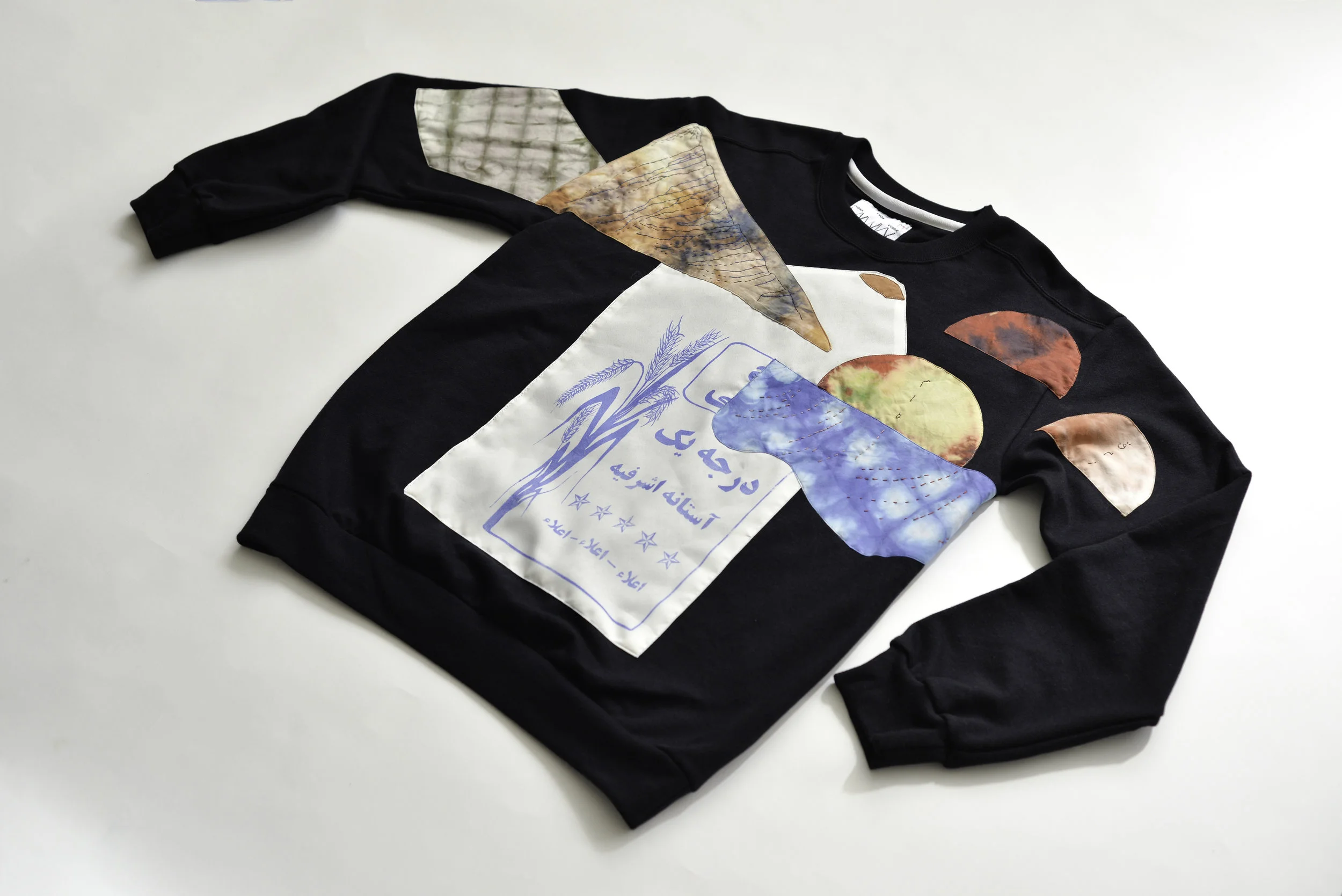 Wearable Landscape; "Wear A Mountain, Carry A Sun" by VVORK VVORK VVORK Designed and made in Brooklyn New York by Zeynab Izadyar