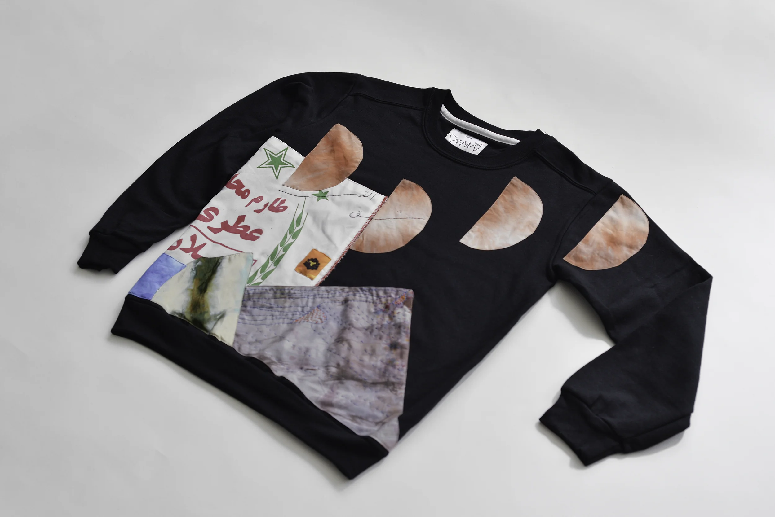 Wearable Landscape; "Wear A Mountain, Carry A Sun" by VVORK VVORK VVORK Designed and made in Brooklyn New York by Zeynab Izadyar