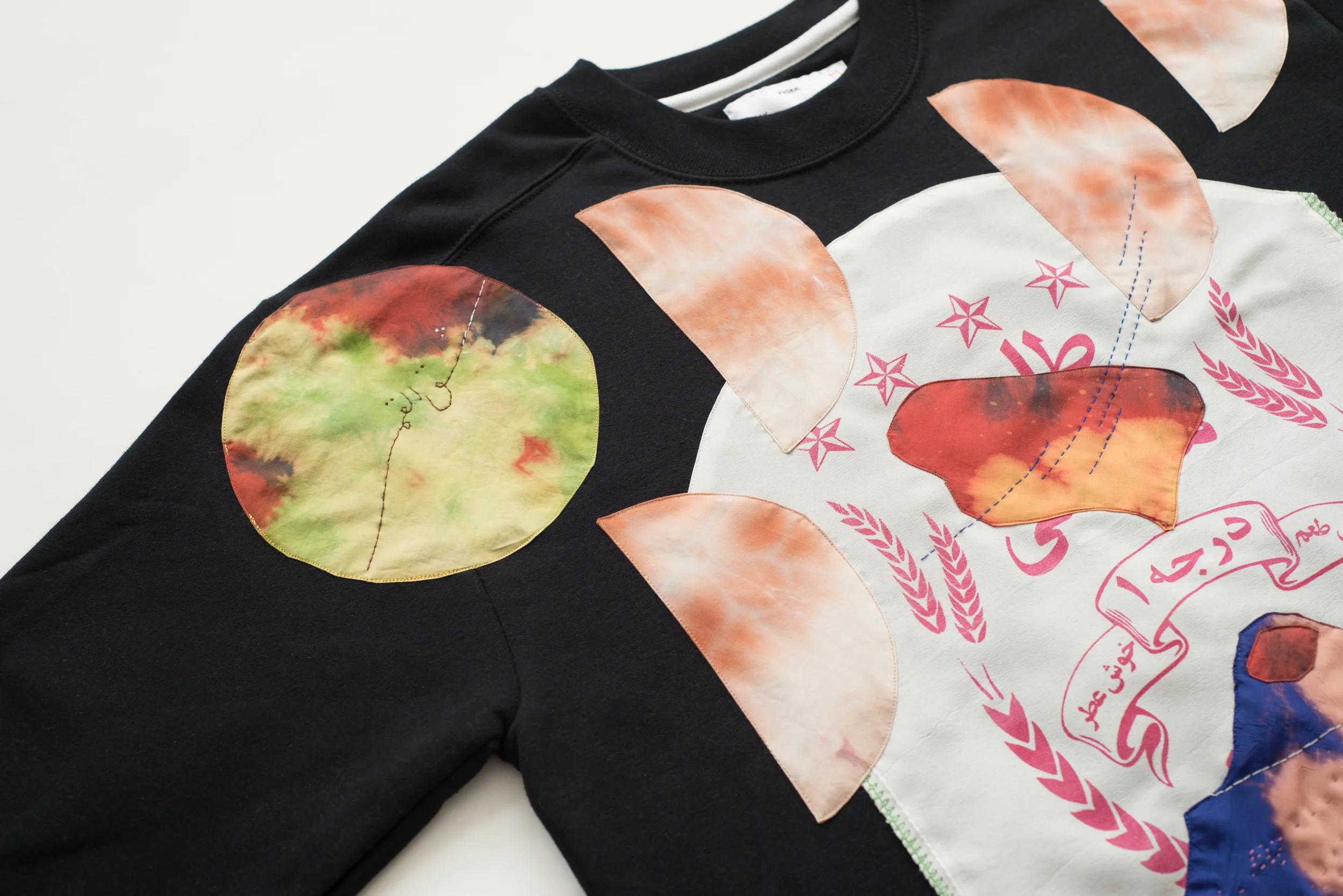 Wearable Landscape; "Wear A Mountain, Carry A Sun" by VVORK VVORK VVORK Designed and made in Brooklyn New York by Zeynab Izadyar