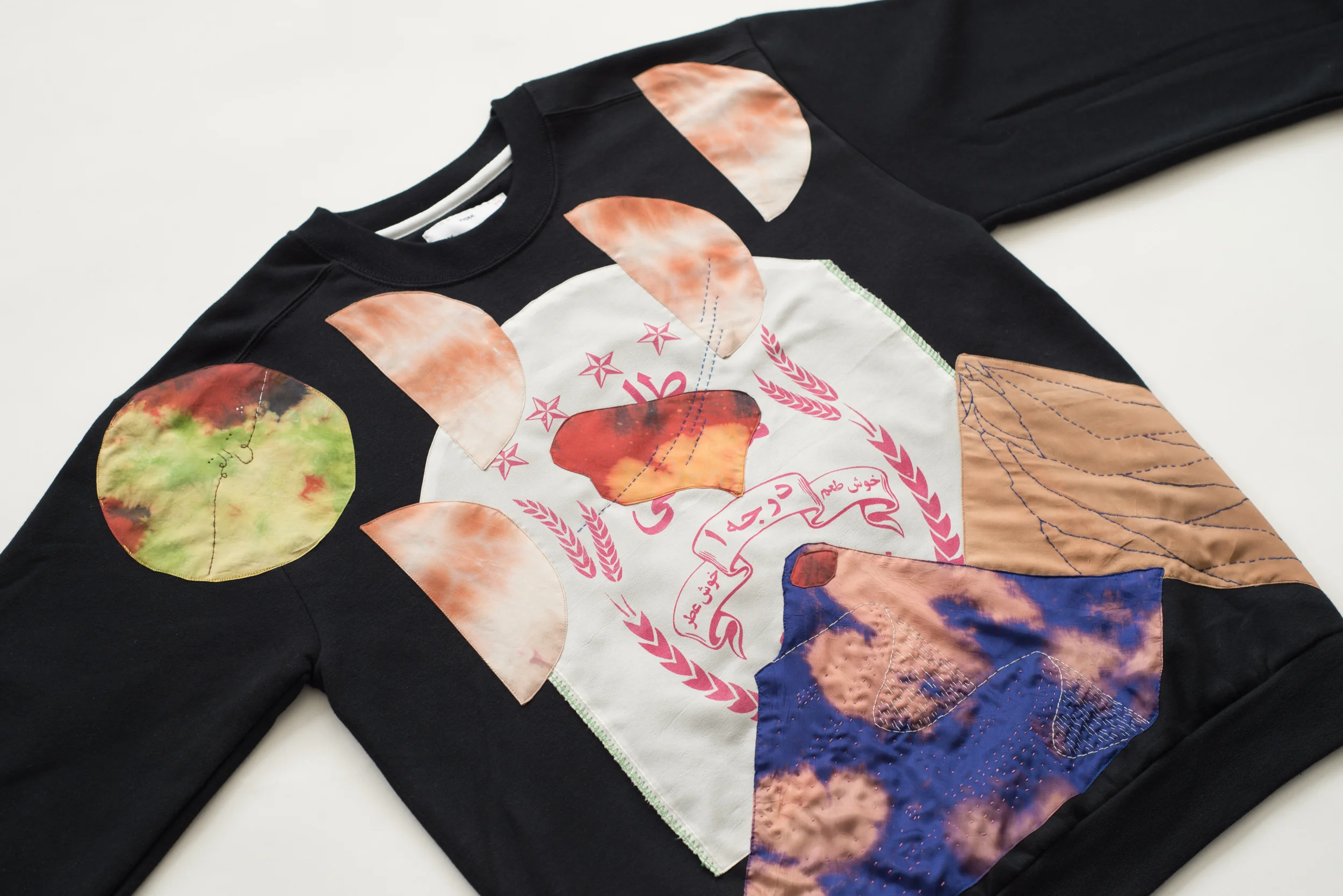 Wearable Landscape; "Wear A Mountain, Carry A Sun" by VVORK VVORK VVORK Designed and made in Brooklyn New York by Zeynab Izadyar