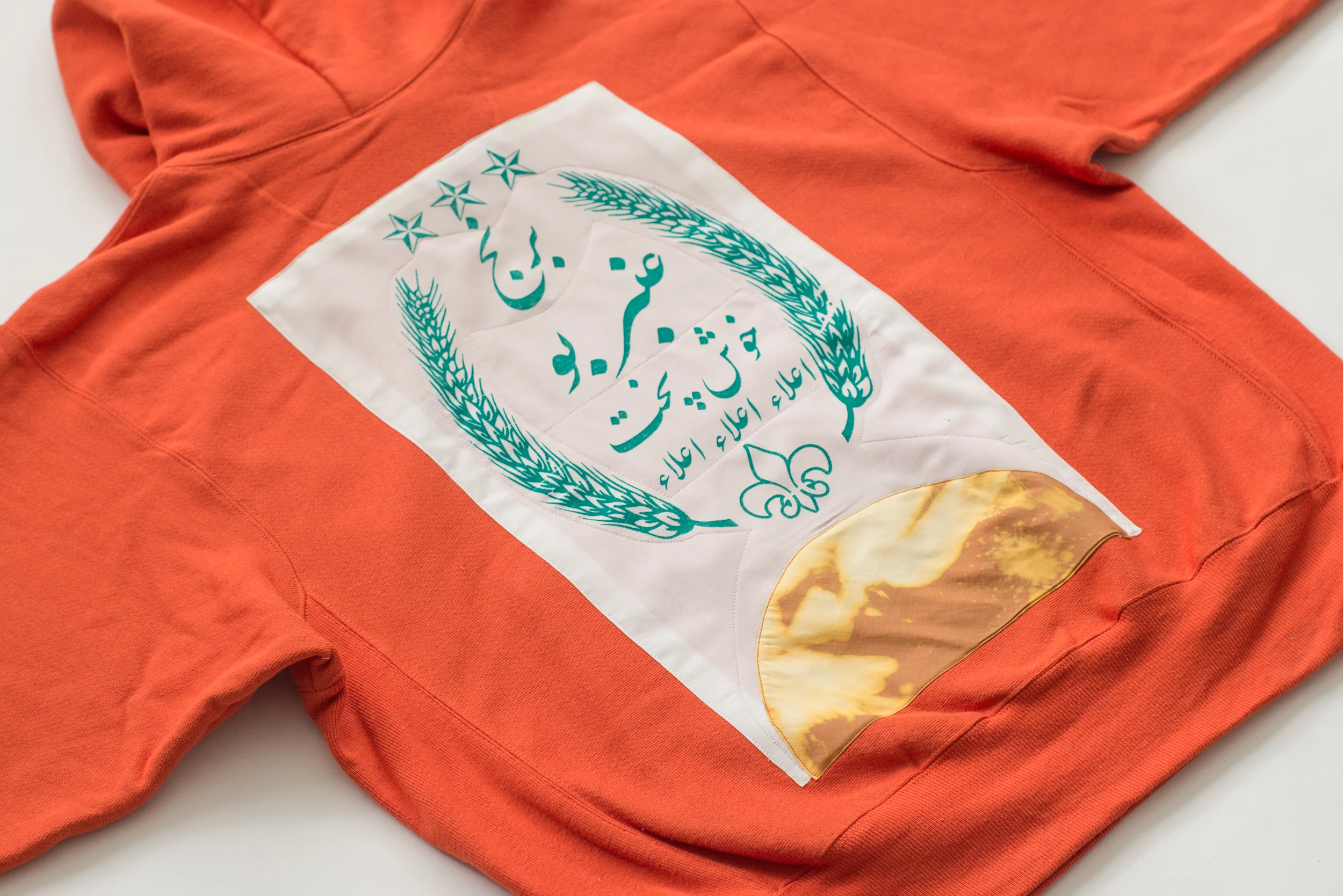 Wearable Landscape; "Wear A Mountain, Carry A Sun" by VVORK VVORK VVORK Designed and made in Brooklyn New York by Zeynab Izadyar