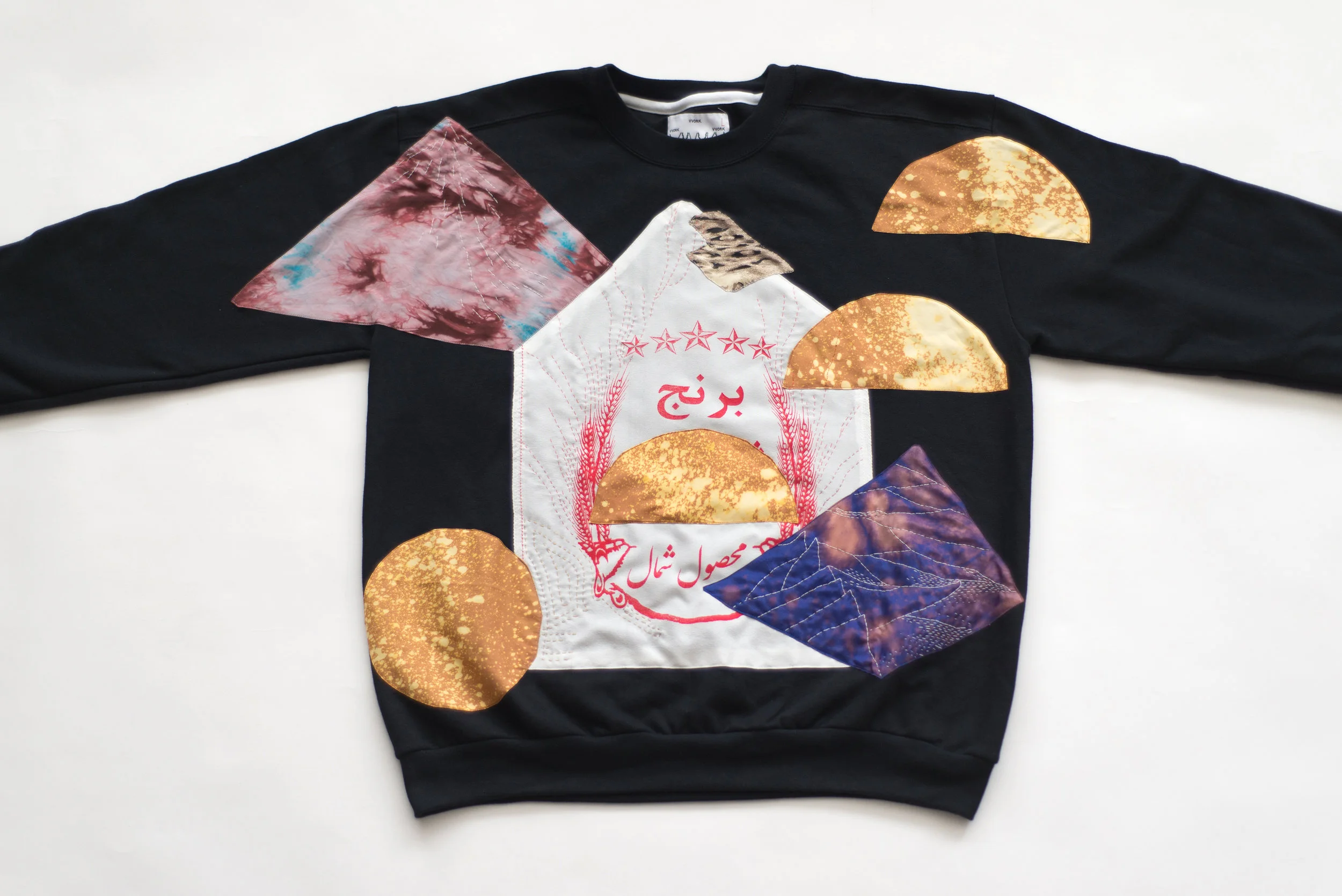 Wearable Landscape; "Wear A Mountain, Carry A Sun" from VVORK VVORK VVORK Designed and made in Brooklyn New York by Zeynab Izadyar
