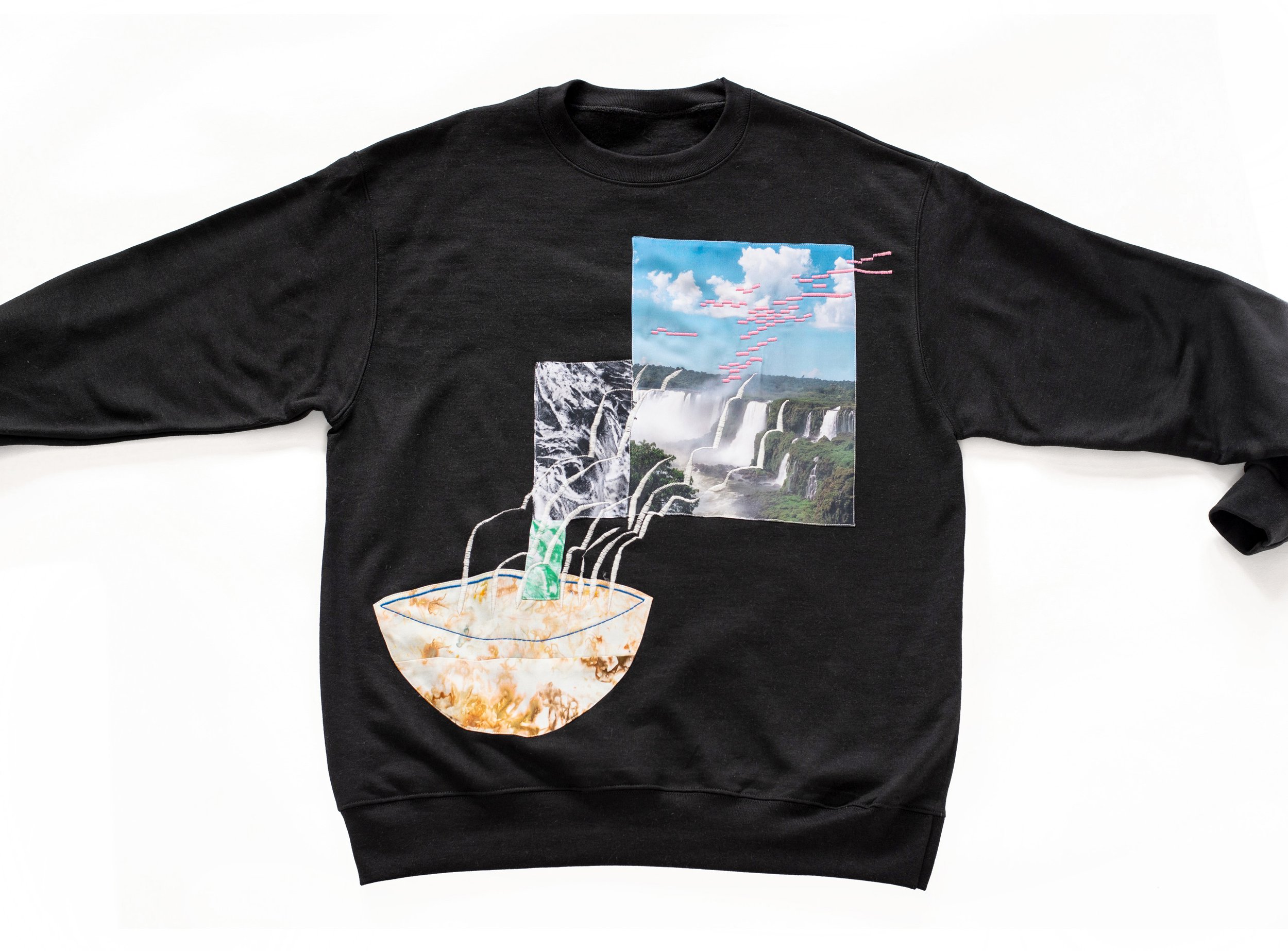 It Flows And Falls (Sweatshirt-L) 