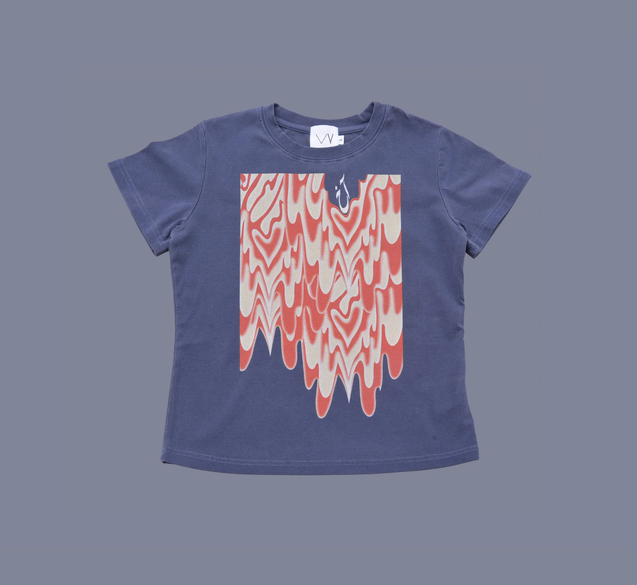 Melted Ouch  Fitted T-shirt
