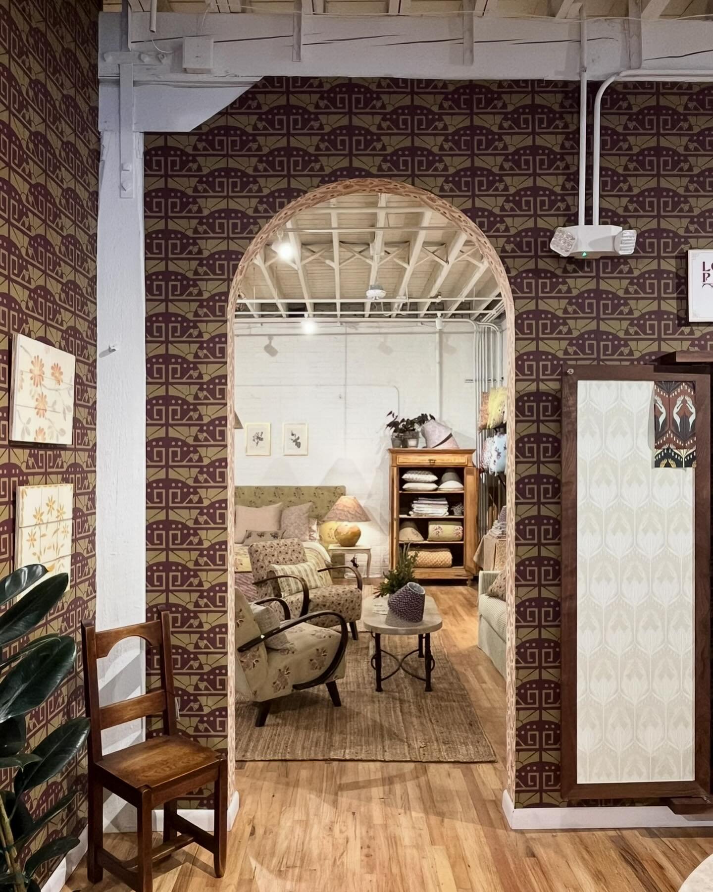 So good to be back @313.spaces @highpointmarket through April 29 with our beloved showroom partner @soiltostudio 💚💚💚. Tile painting workshop Saturday 4/25 4-6 pm 💅💅💅, drop in at your leisure!