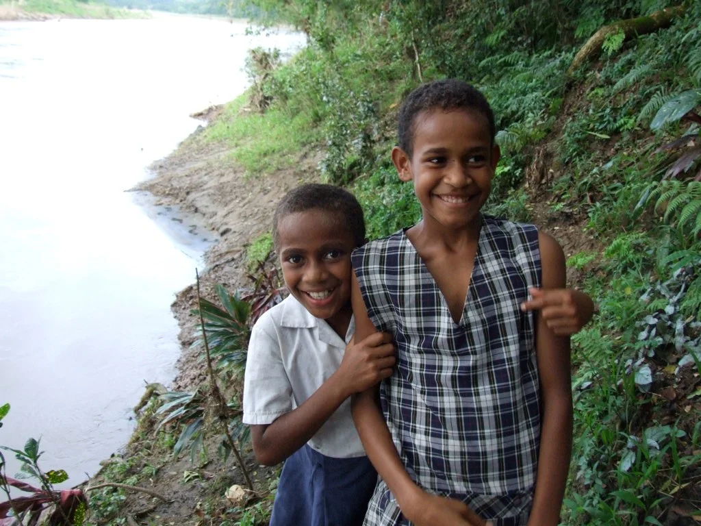 Sigatoka River village, Fiji 2008