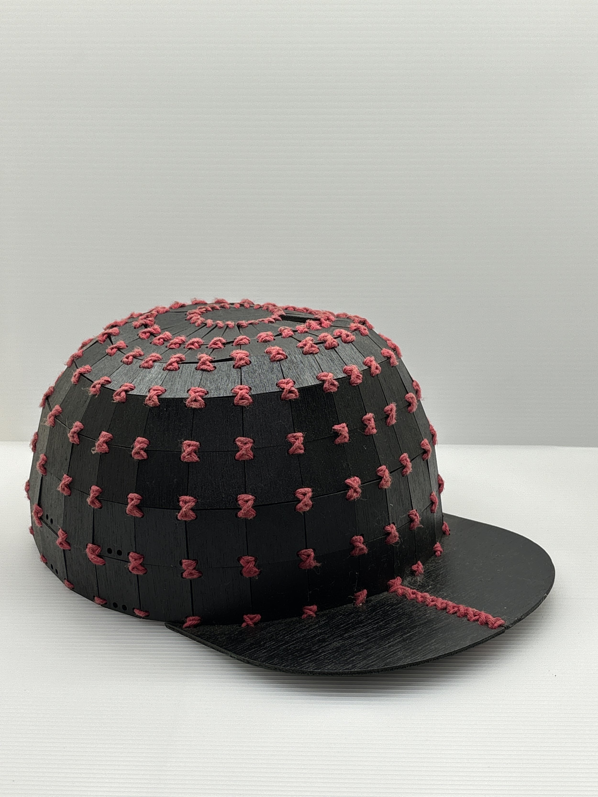 Samurai Cap - Red:Black 001.jpg