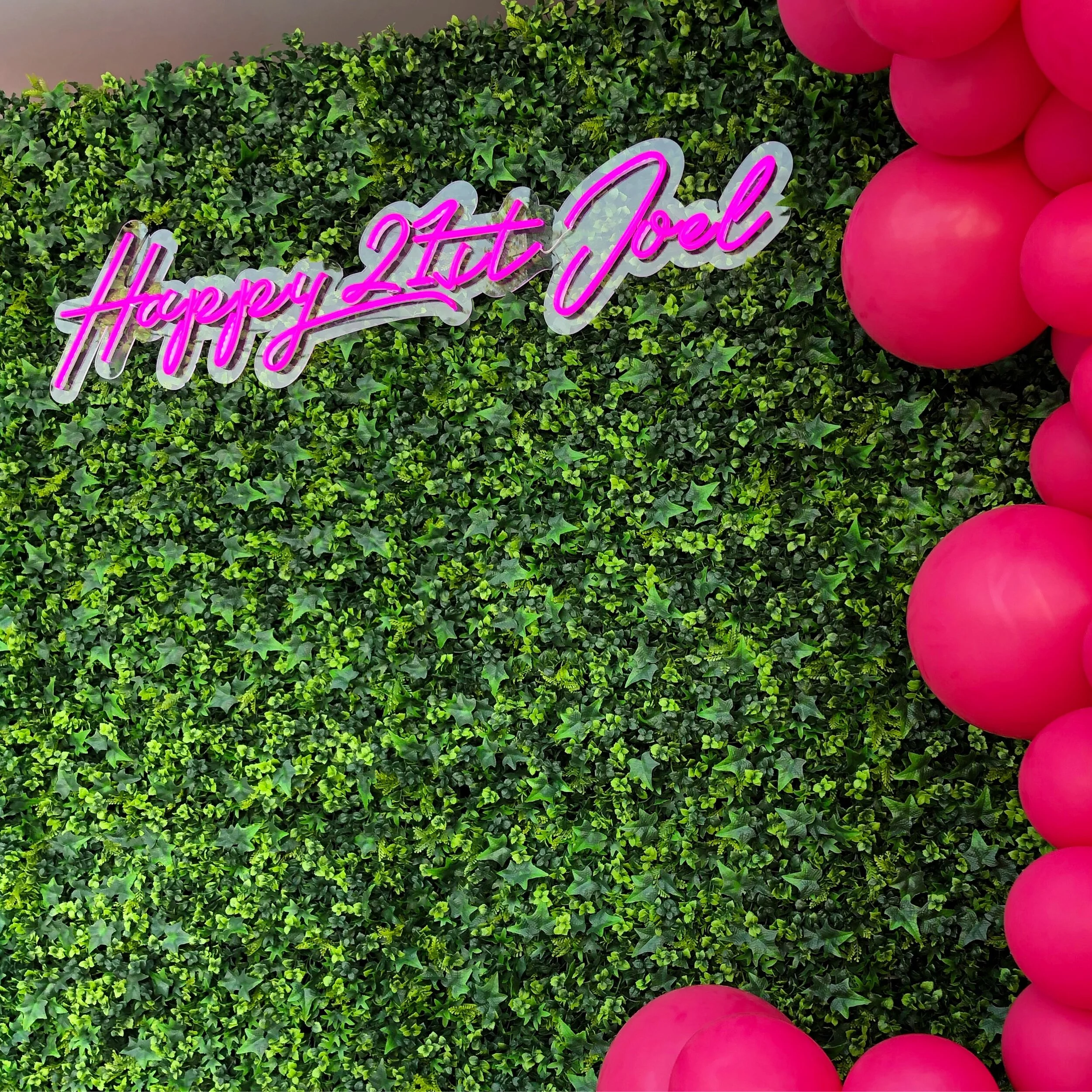 Ivy Green Wall — Gold Coast Flower Walls