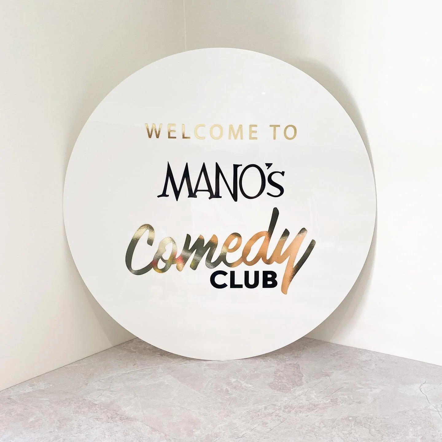 Event Signage — Gold Coast Flower Walls