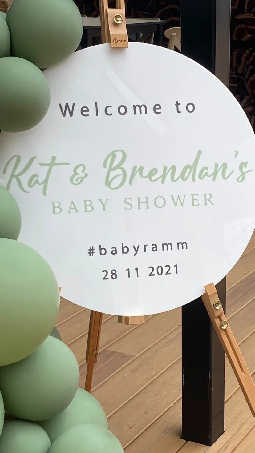 Event Signage — Gold Coast Flower Walls