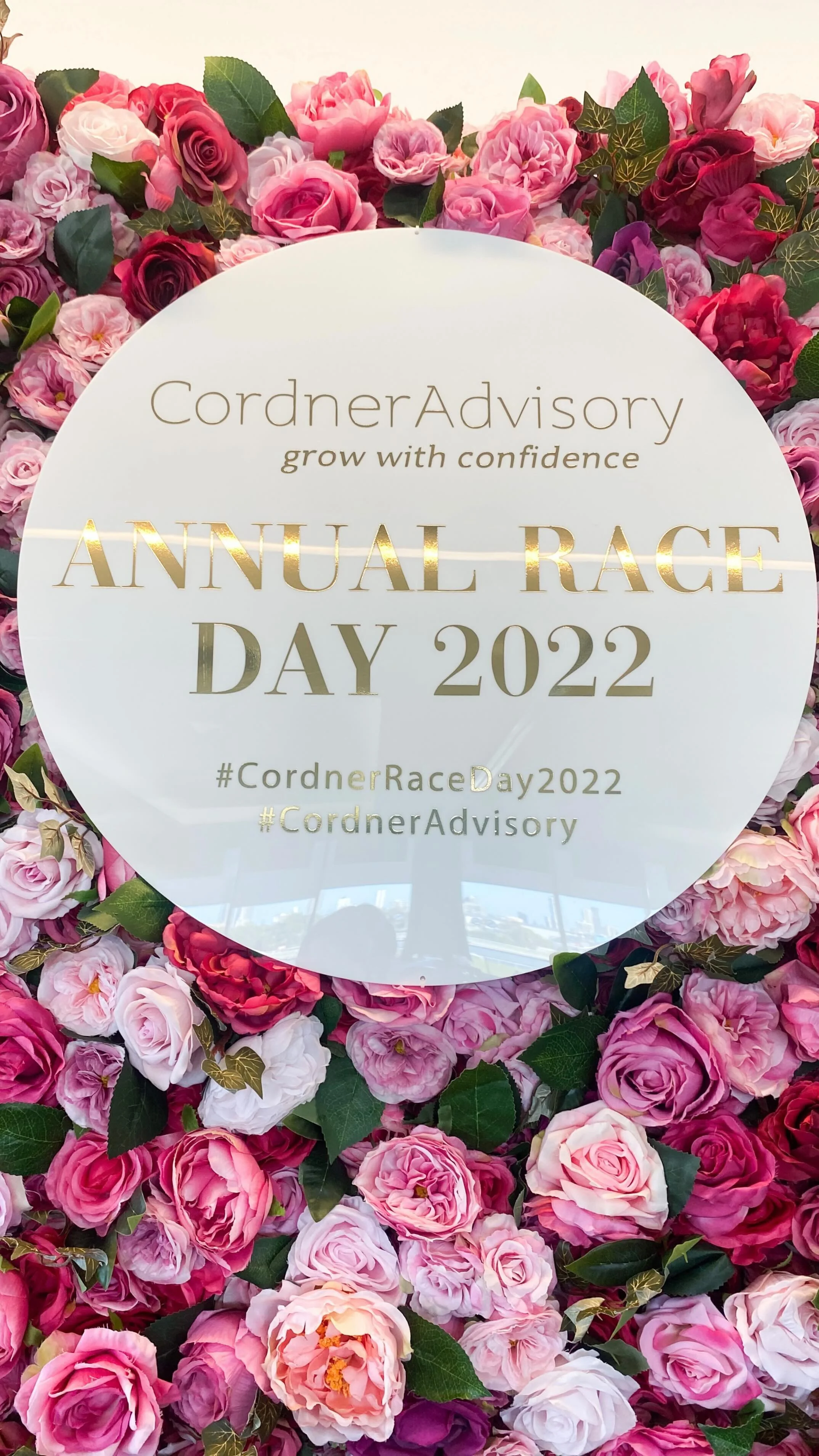 Event Signage — Gold Coast Flower Walls