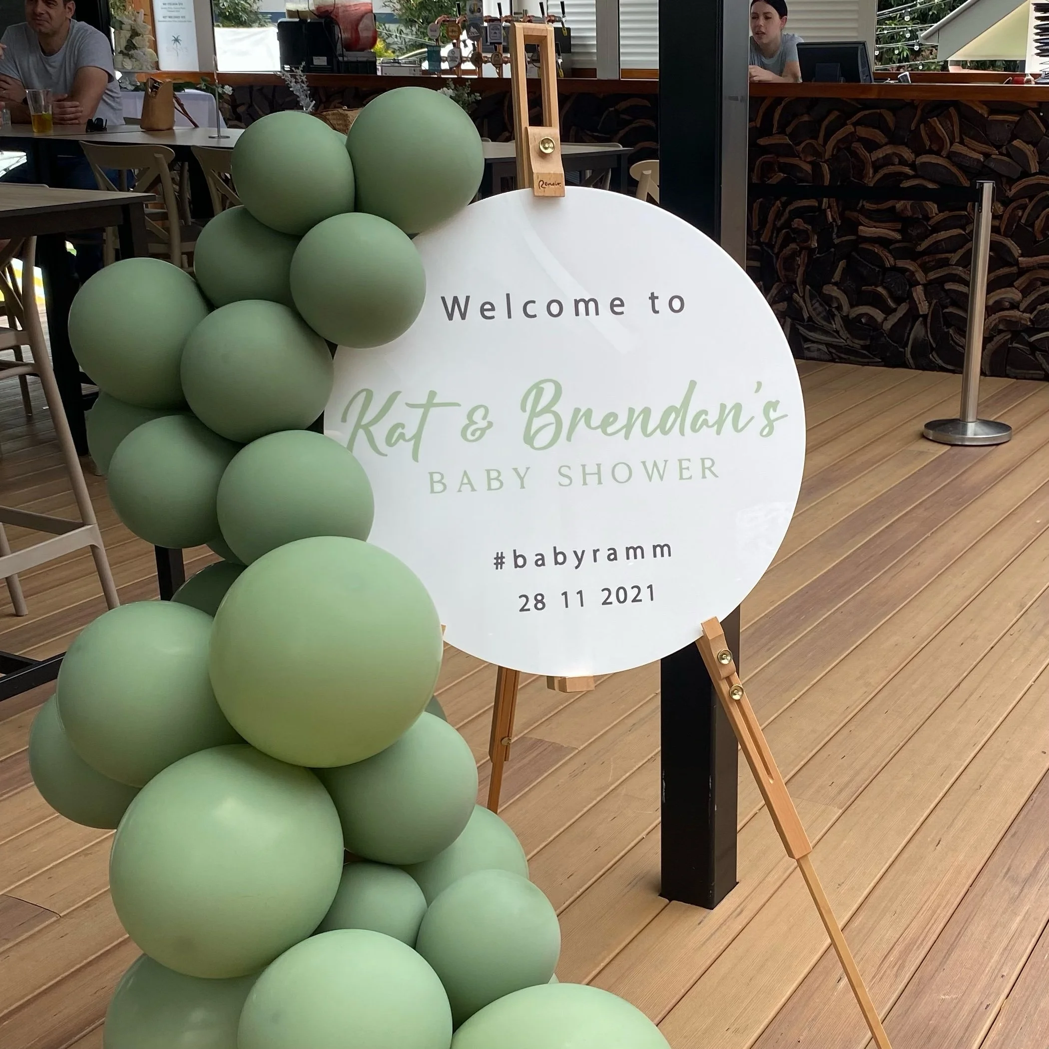 Event Signage — Gold Coast Flower Walls