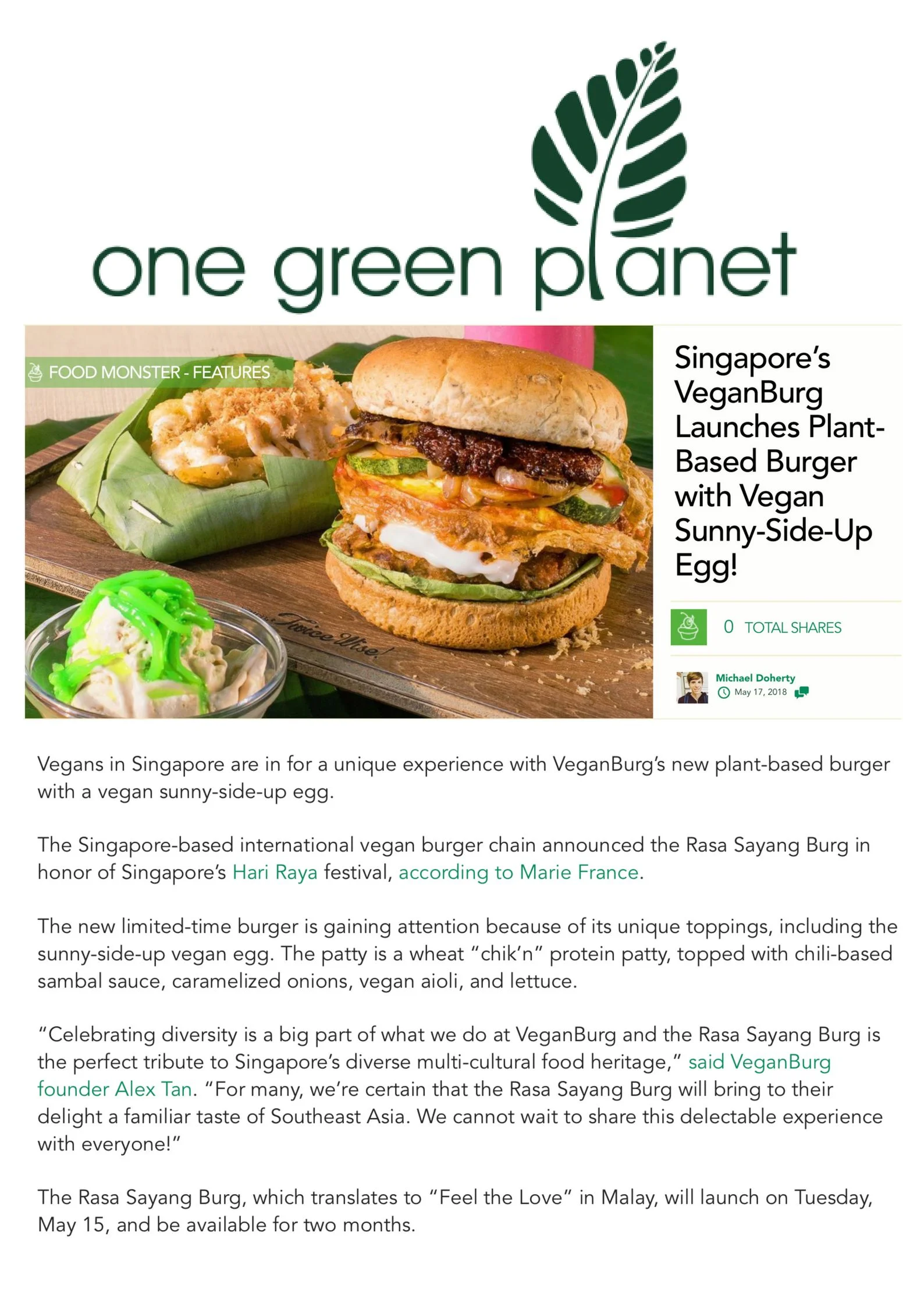 Vegans in Singapore are in for a unique experience with VeganBurg's new plant-based burger with a vegan sunny-side-up egg_.jpg