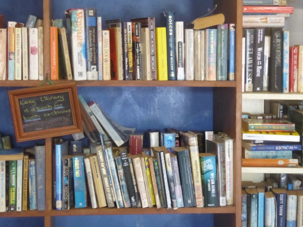 Lazy Library at Niue Yacht Club