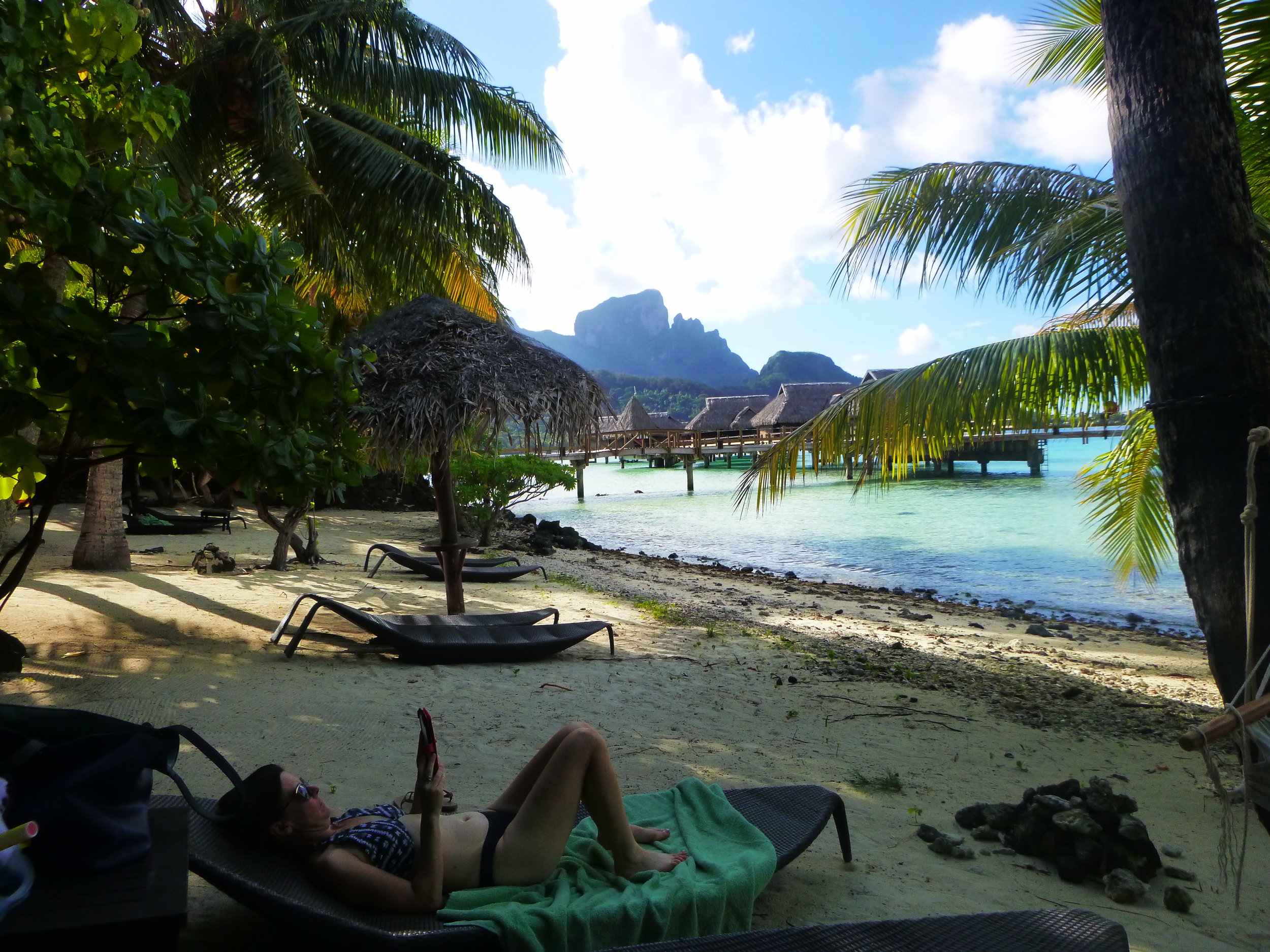 An amazing place in which to read a book on your Kindle