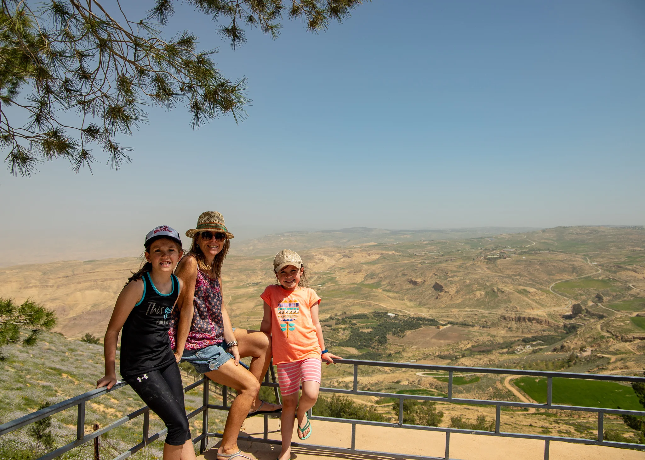 Views out to the West Bank
