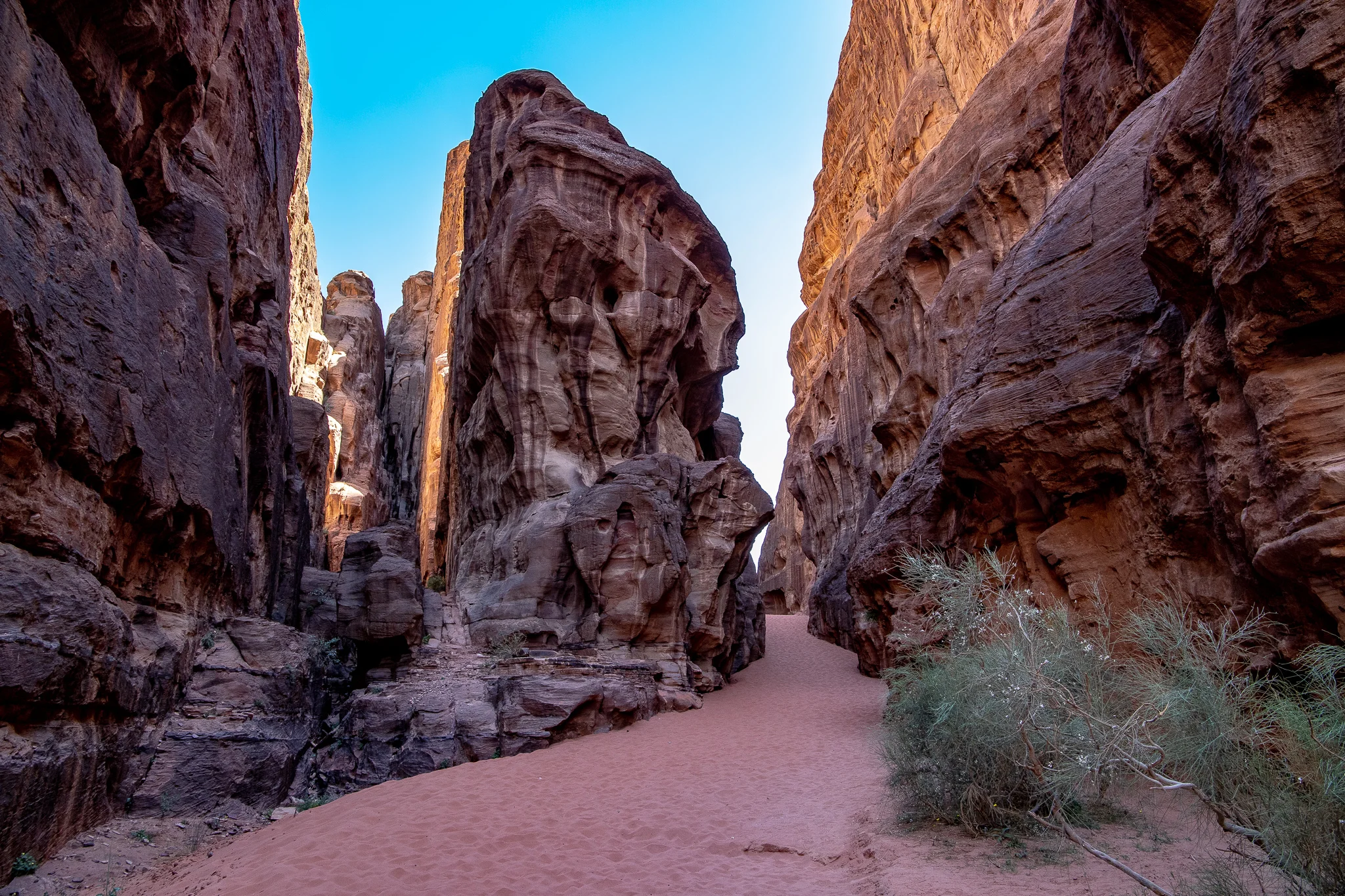 One of the many canyons we traipsed through