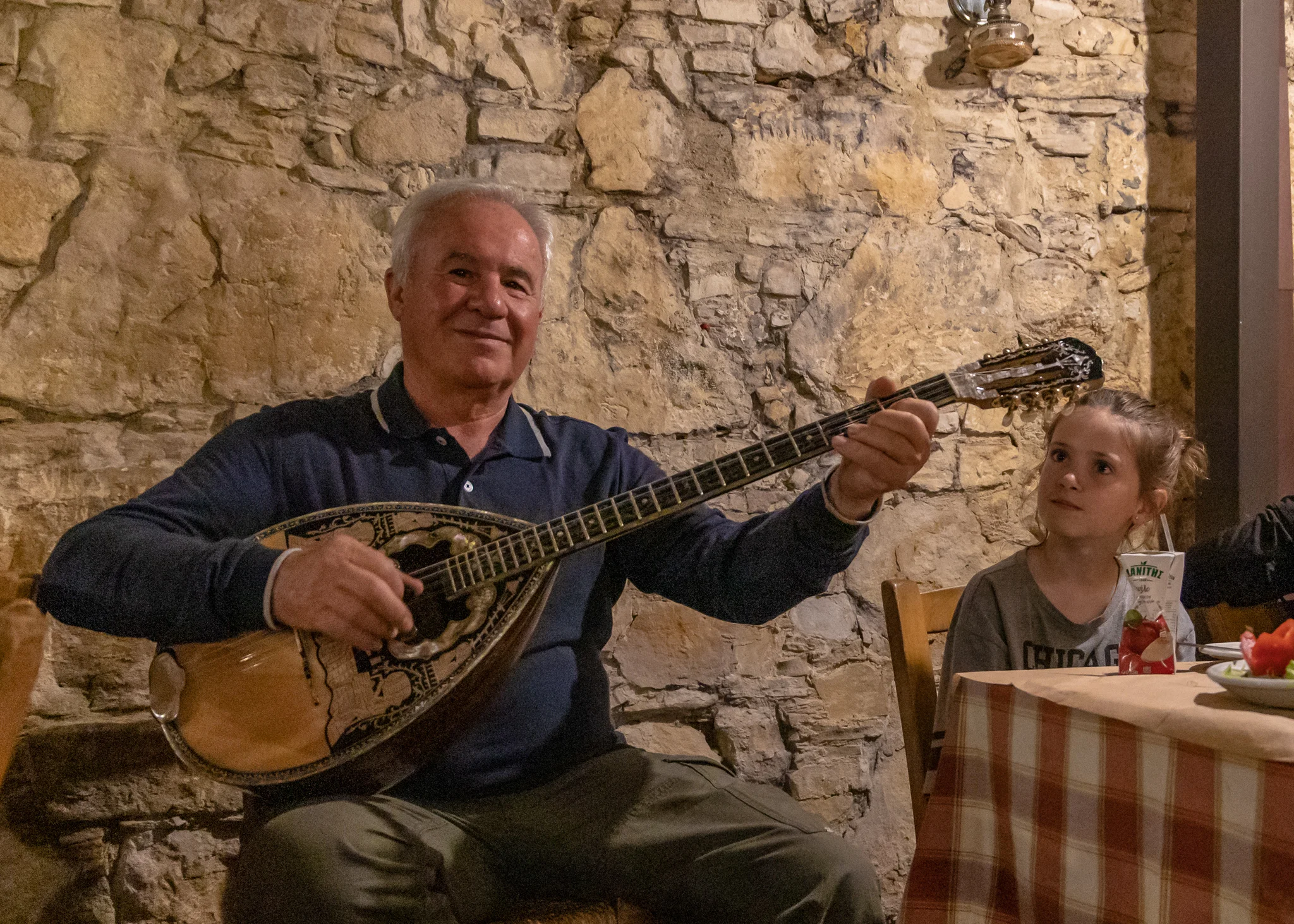 Its not often you get serenaded by a man wielding a Laouto