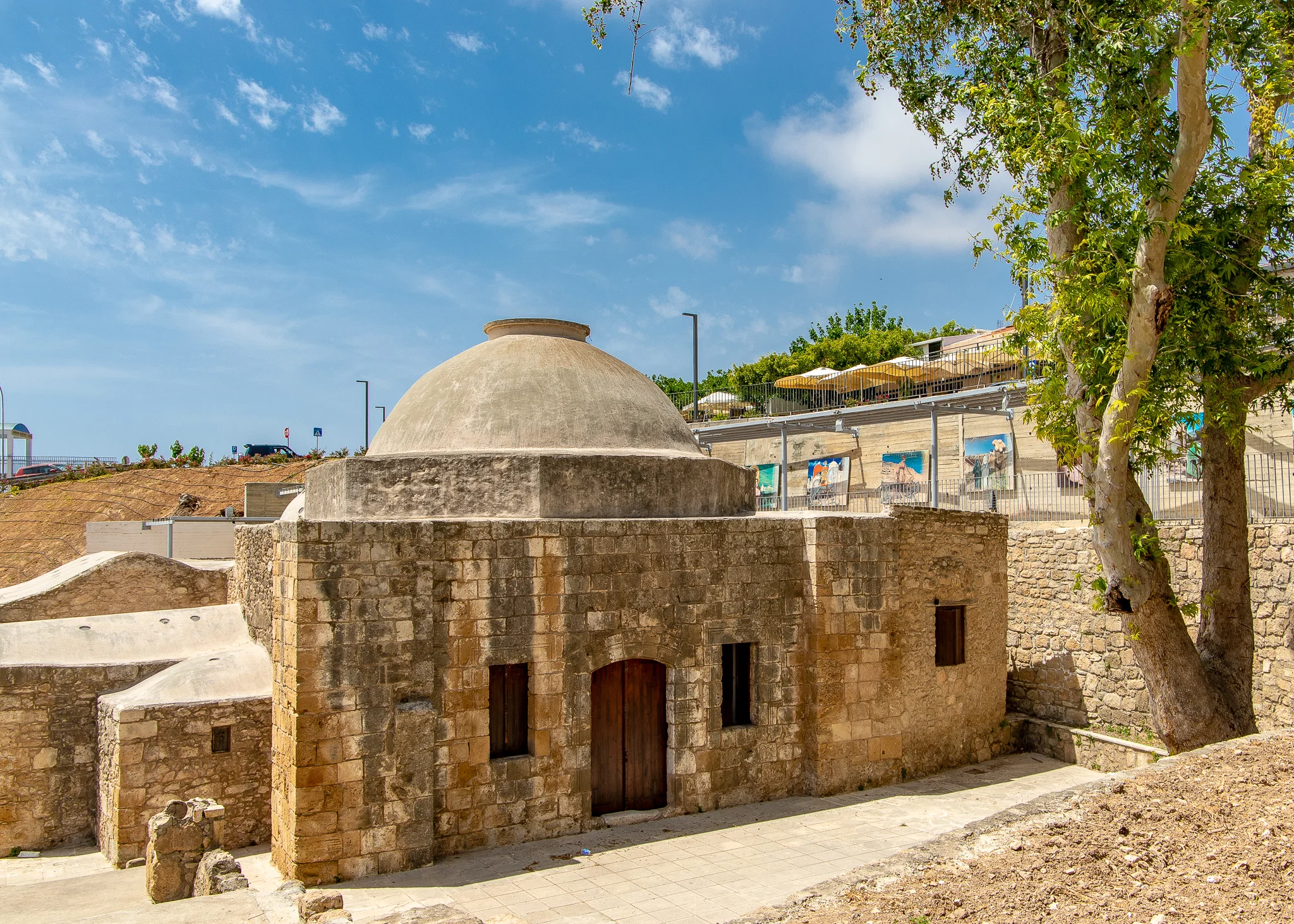 Mystery building located in what was the Turkish quarter of Paphos