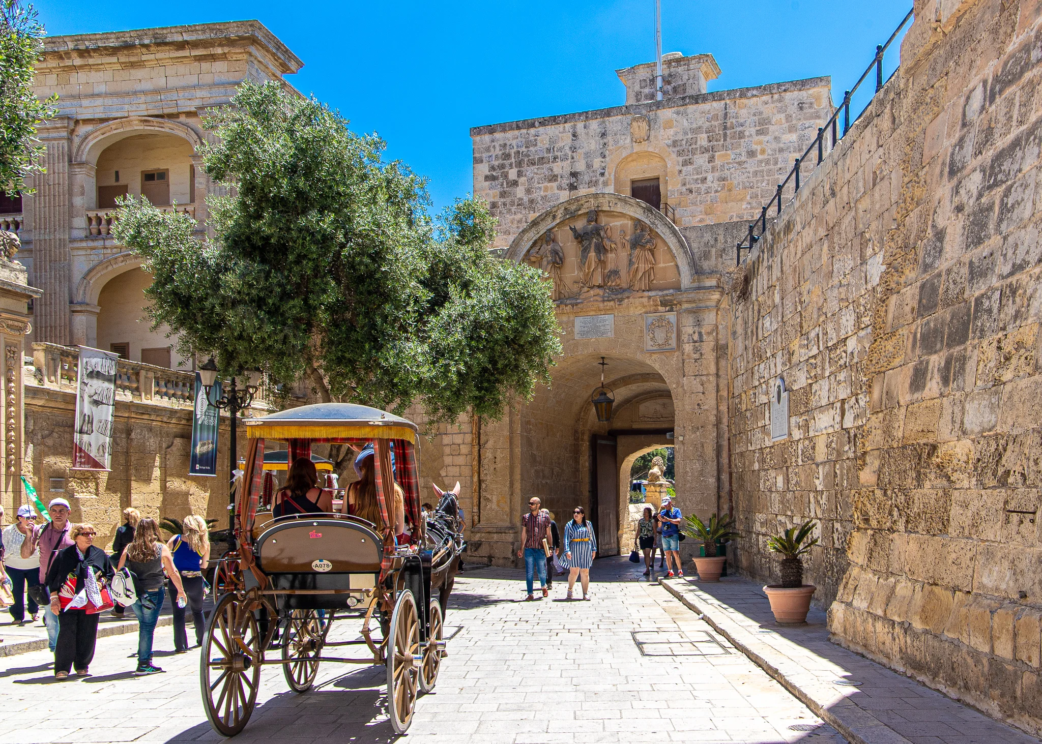 Avoiding the horse drawn carts is something definitely to be aware of