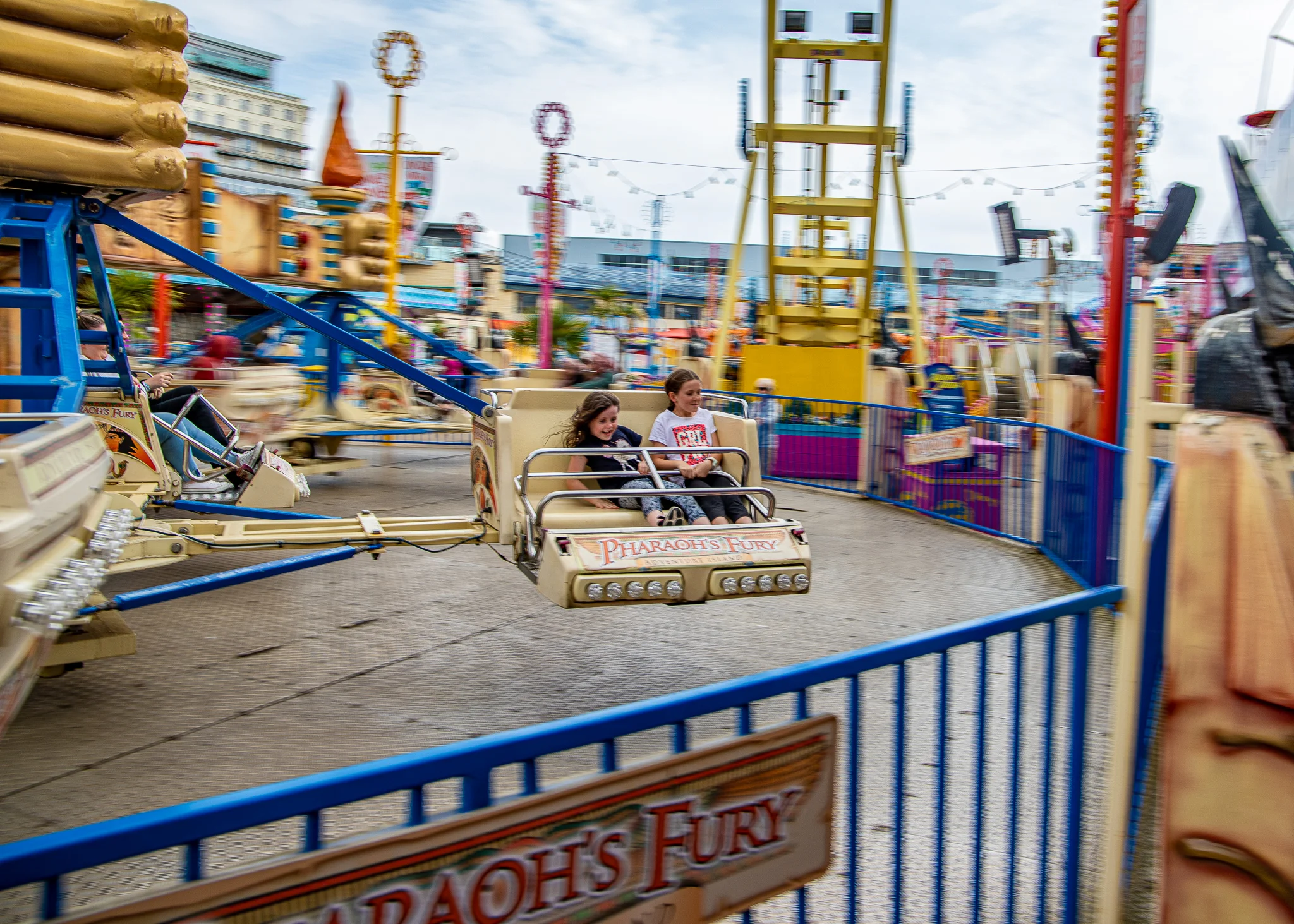 A sliding Emmy on Pharoah’s Fury