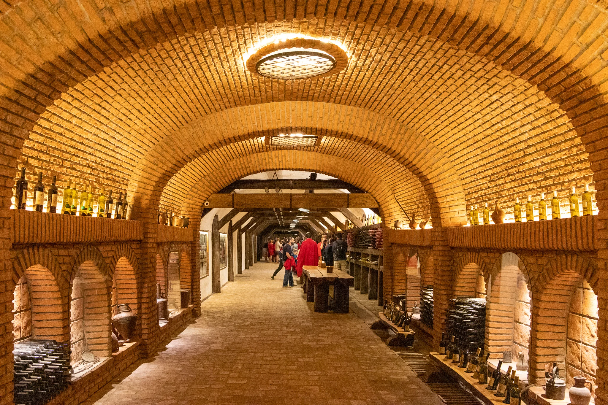 The tunnel of wine