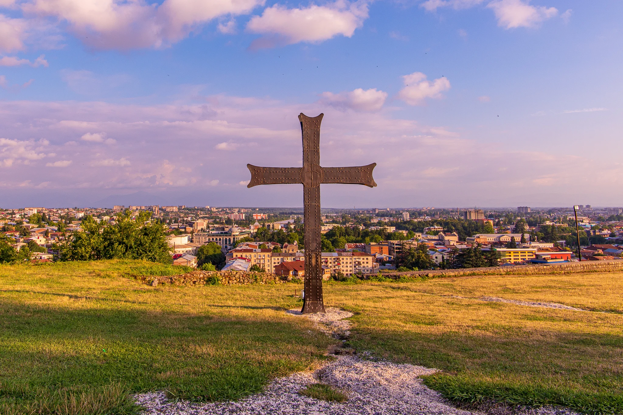 Views out to Kutaisi city