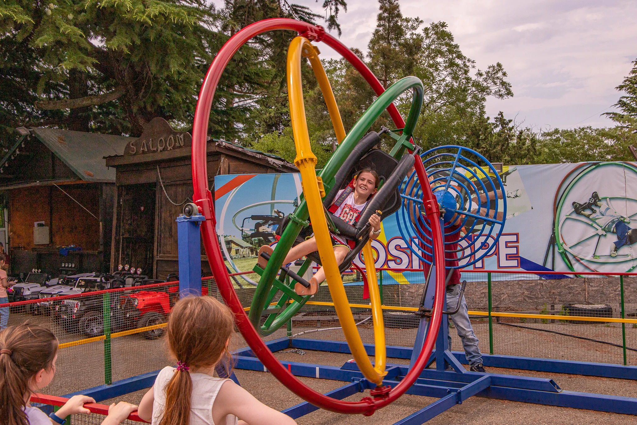 Belle’s audience on the gyroscope