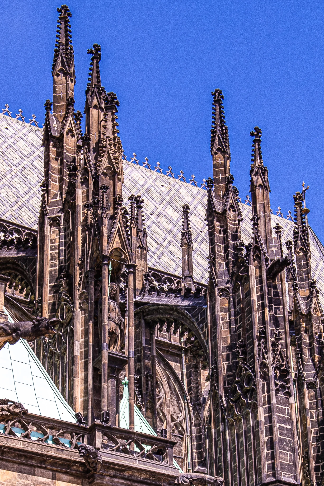 Spires of St Vitus Cathedral