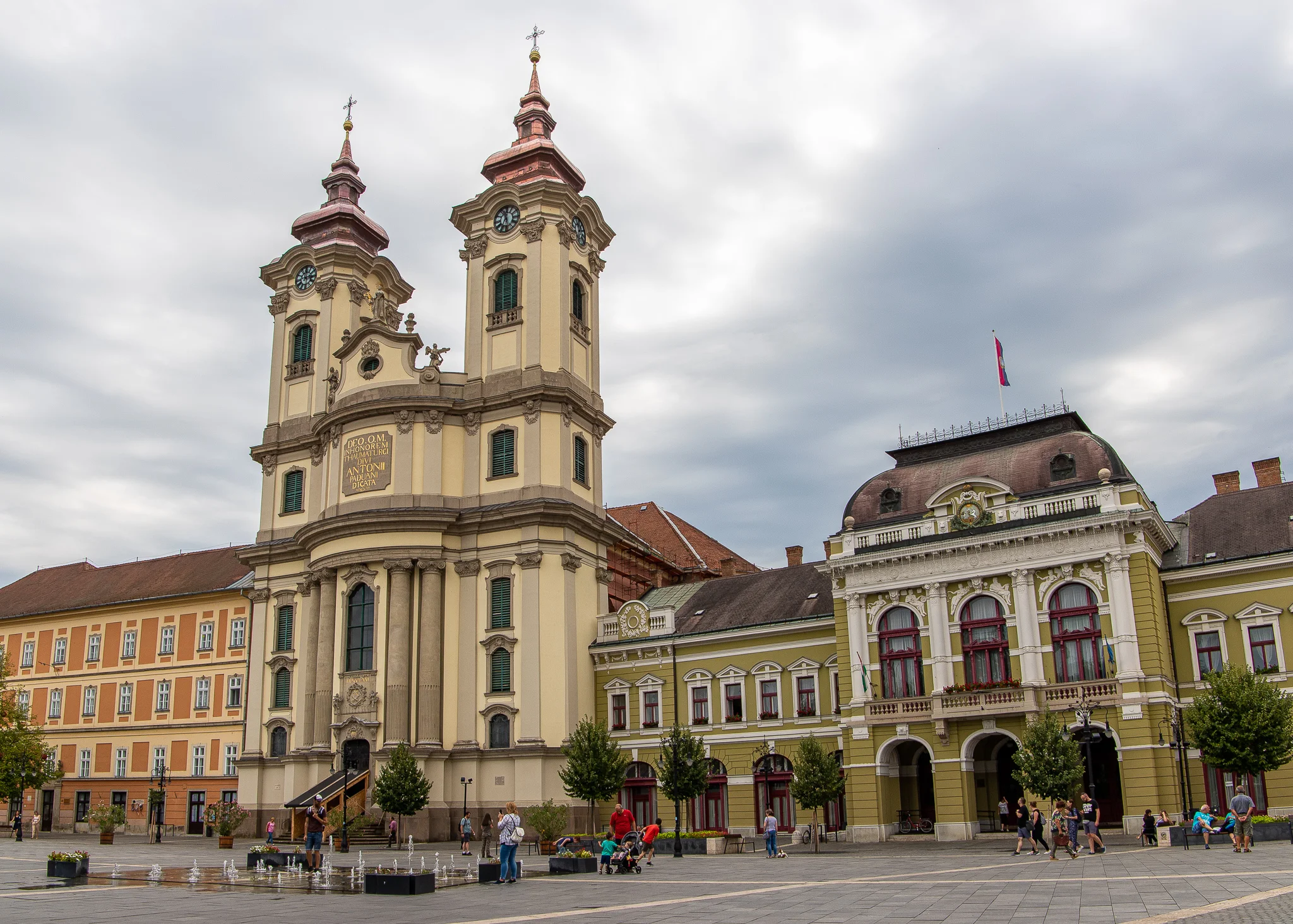 Church of Anthony of Padua in Dobo Square