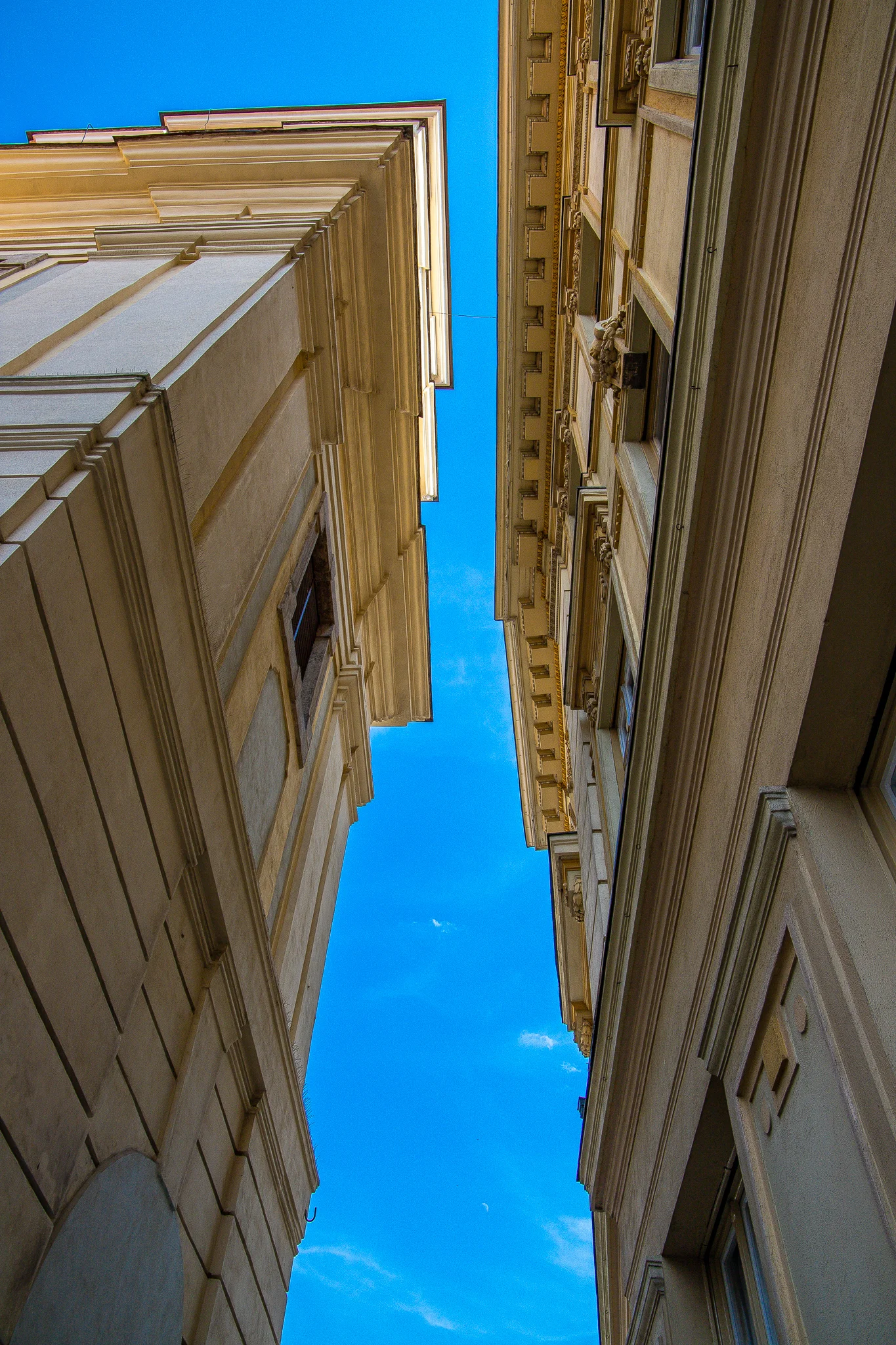Walking from the Large to Small Square