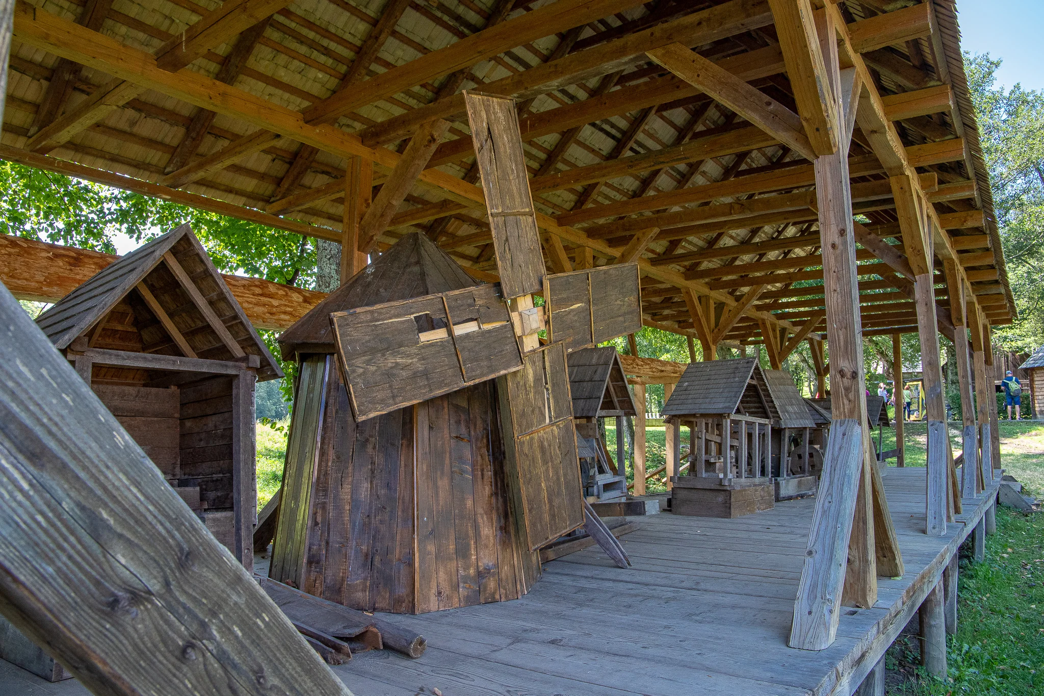 Working model windmills
