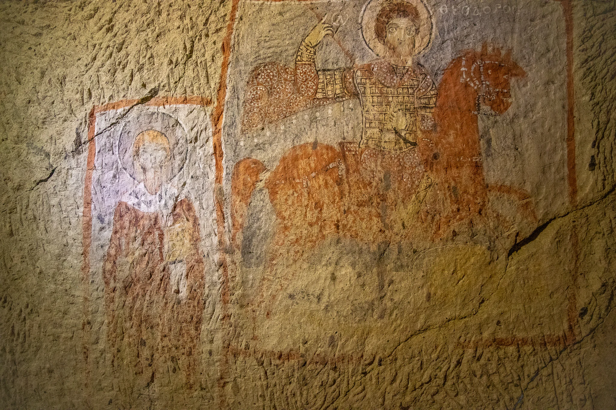 Frescoes inside St Basil Church