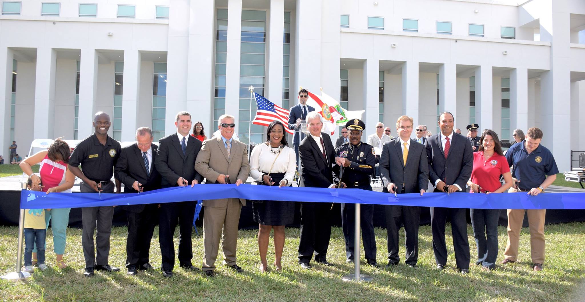 Homestead Police Station Ribbon Cutting 